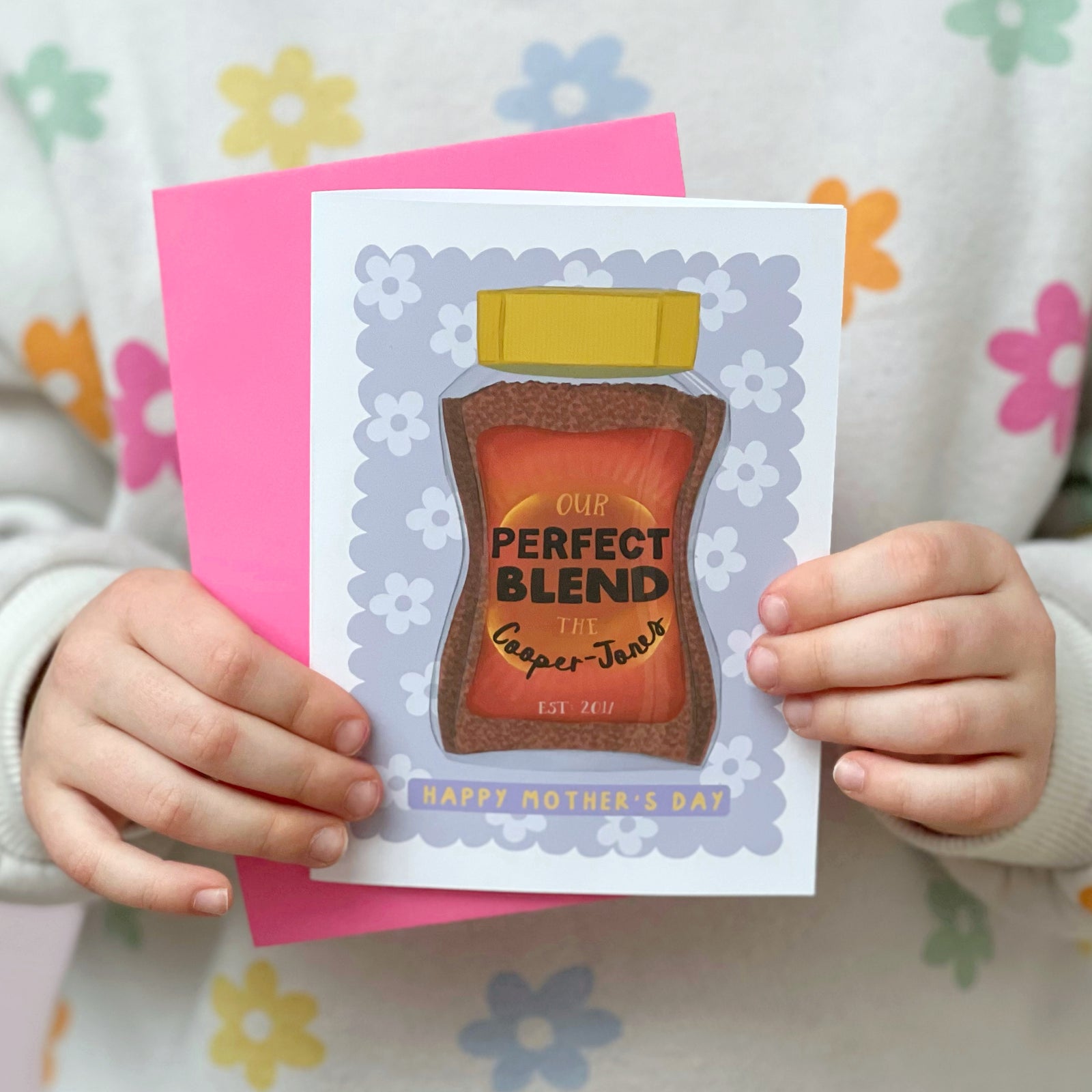 Blended Family Mother's Day Card