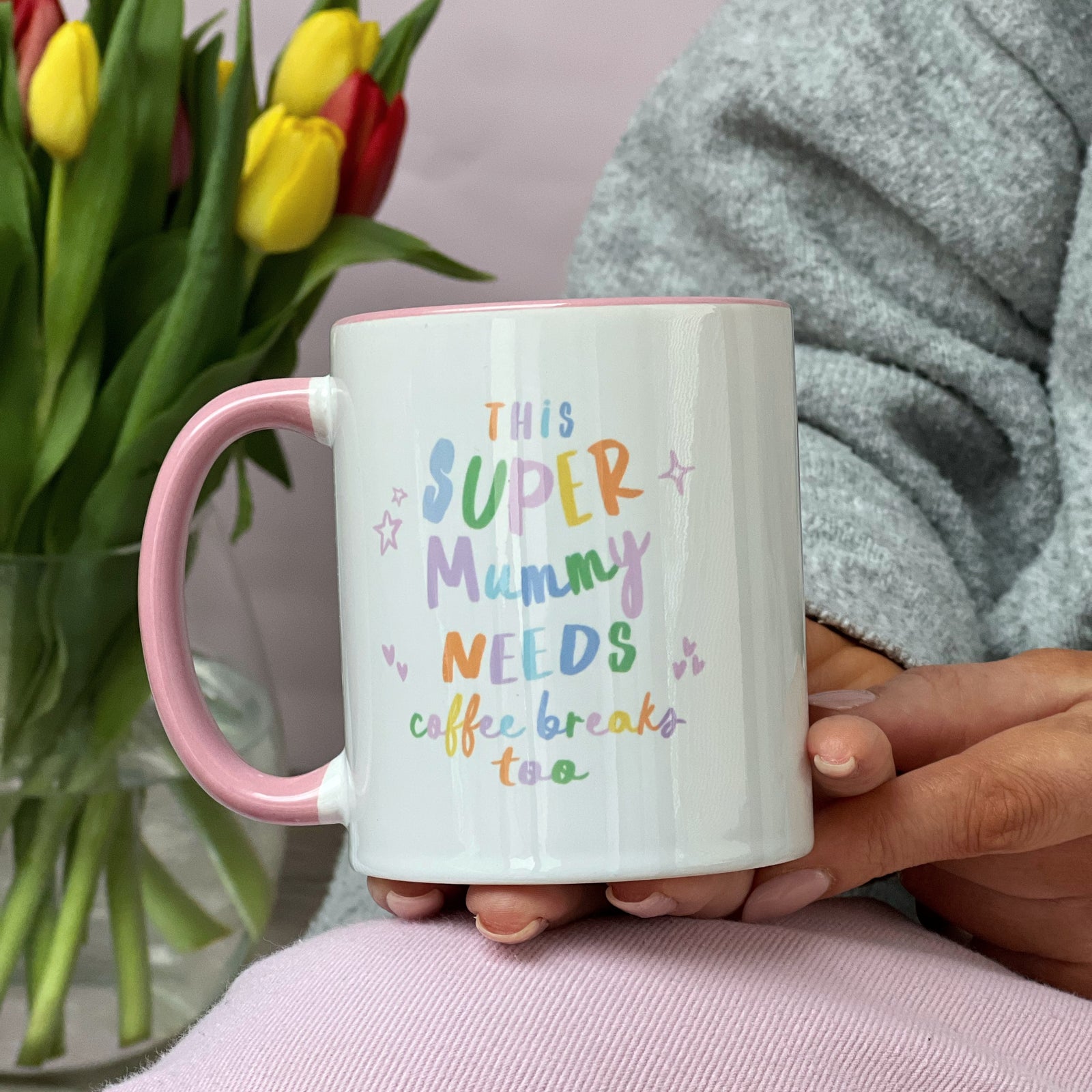 This Super Mummy Needs Coffee Breaks Too Mug