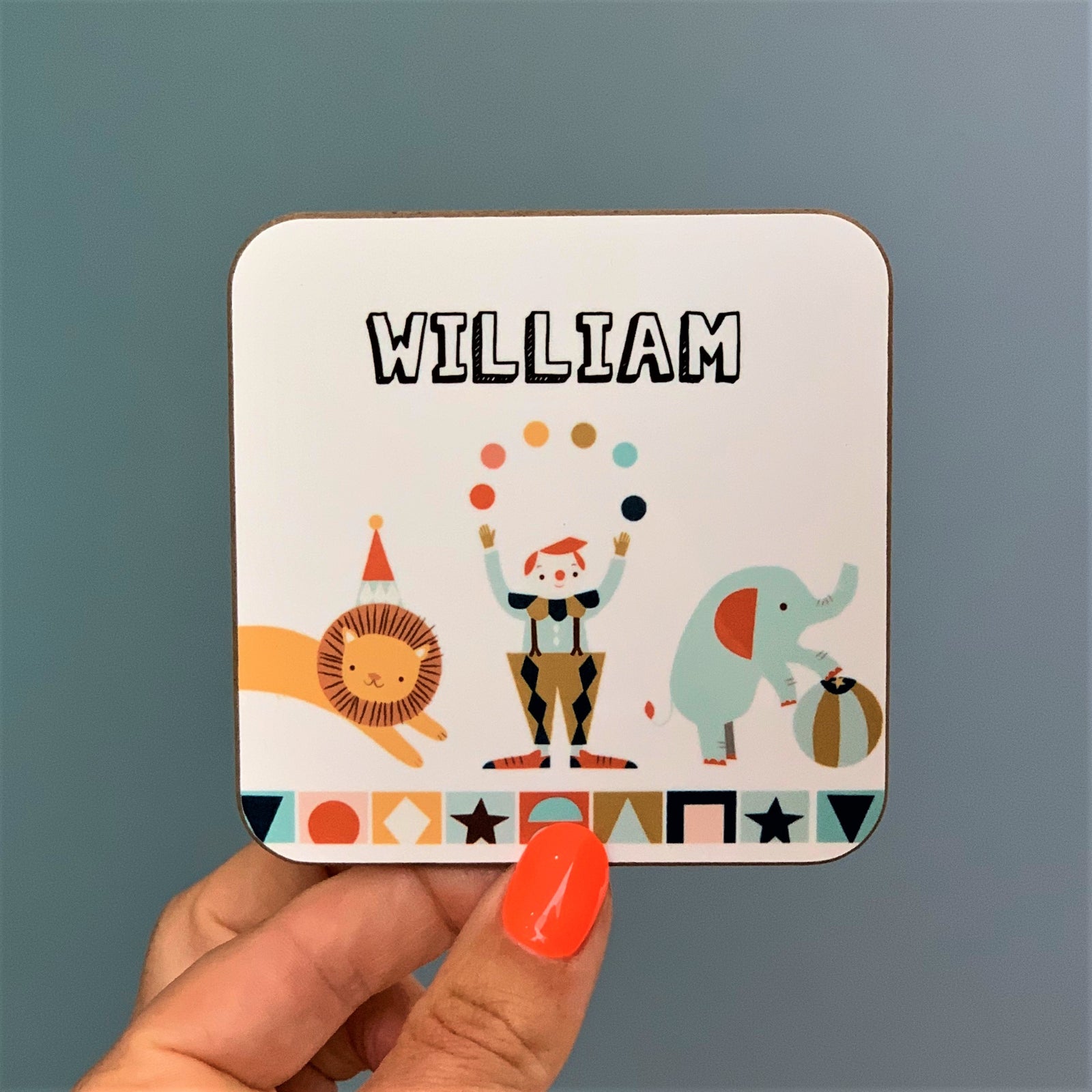 Circus Coaster - Hendog Designs