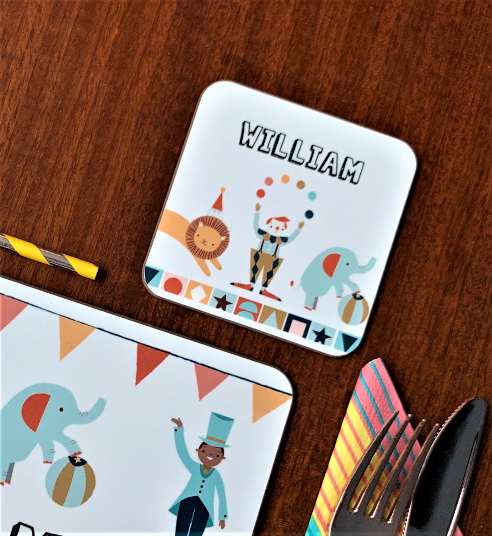 Circus Coaster - Hendog Designs