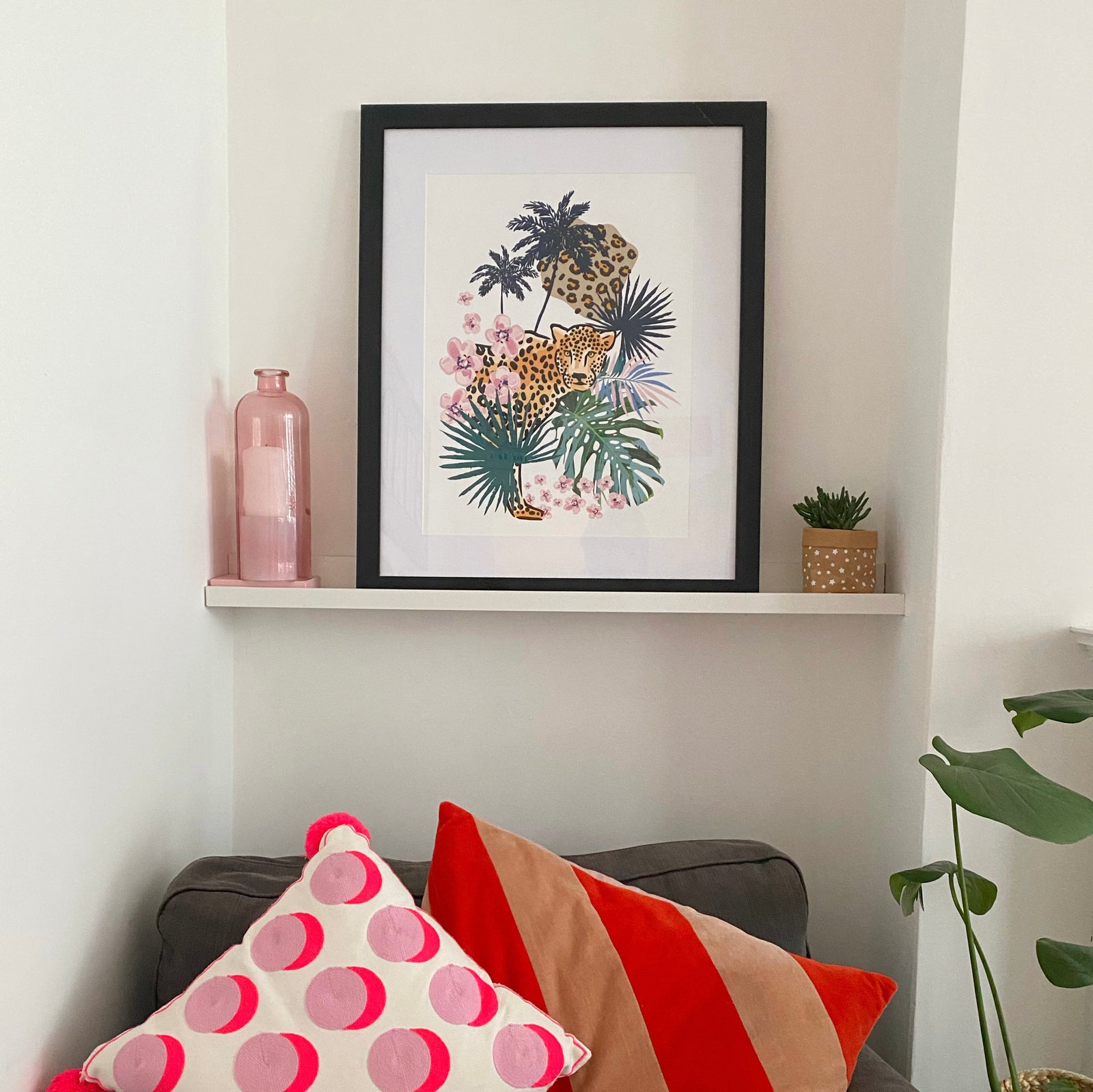 Tropical Jungle Leopard Print - Hendog Designs