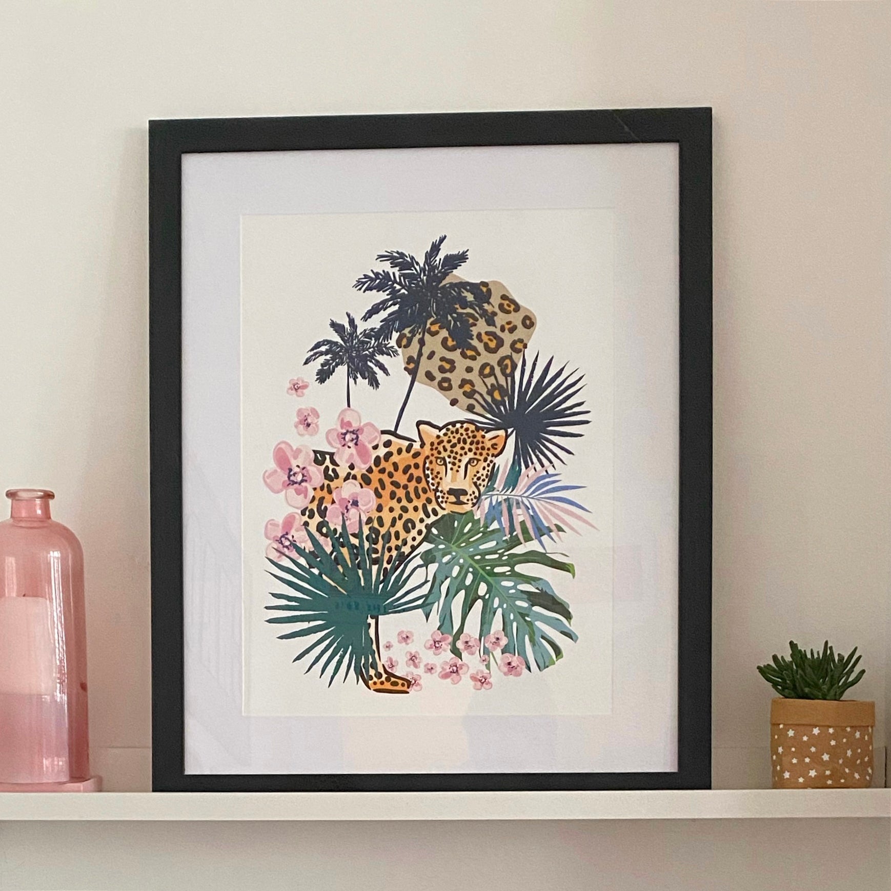 Tropical Jungle Leopard Print - Hendog Designs