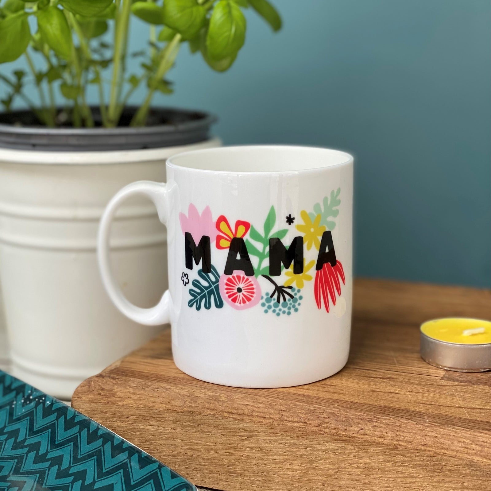 Floral Mama Bone China Mug