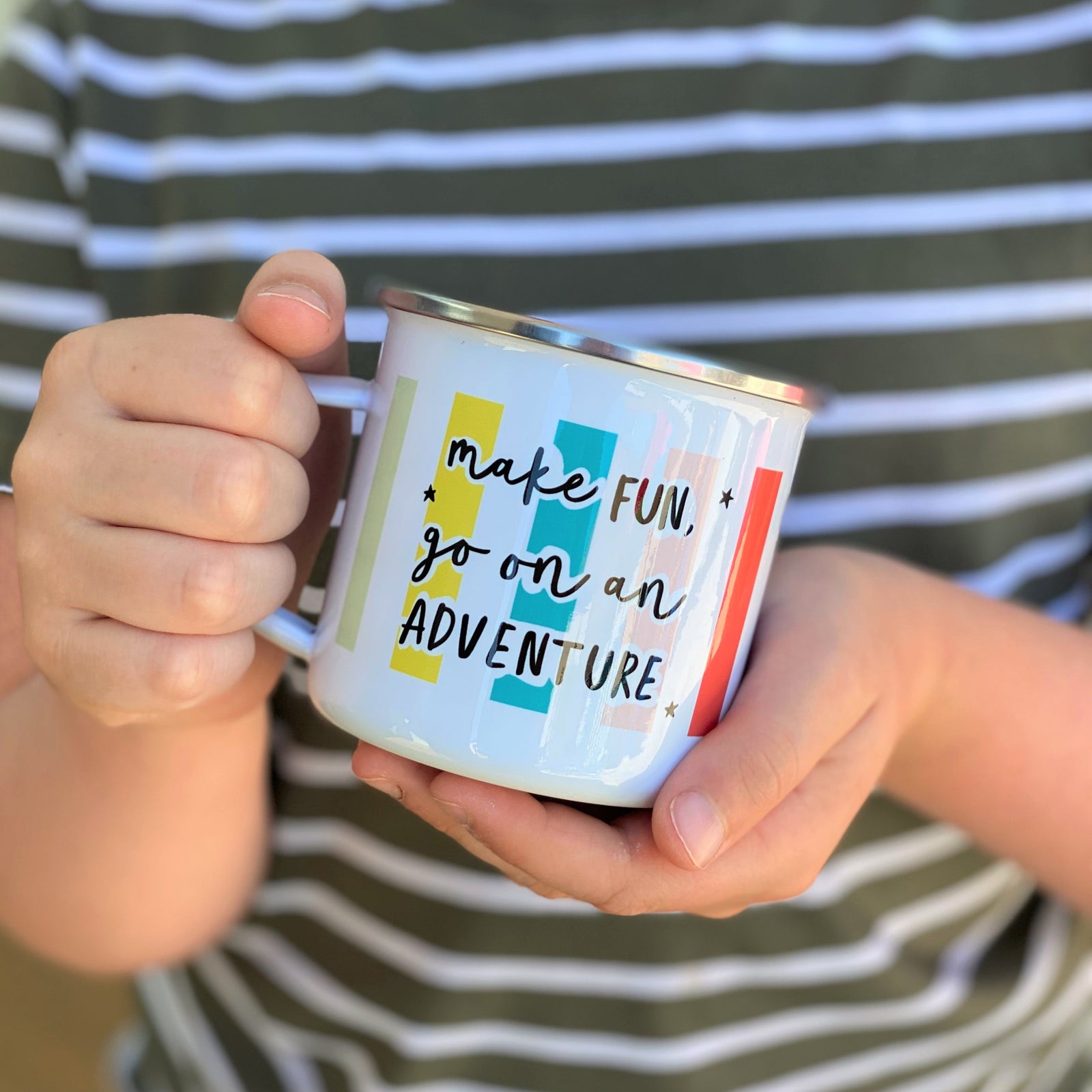 Make Fun Adventure Tin Mug