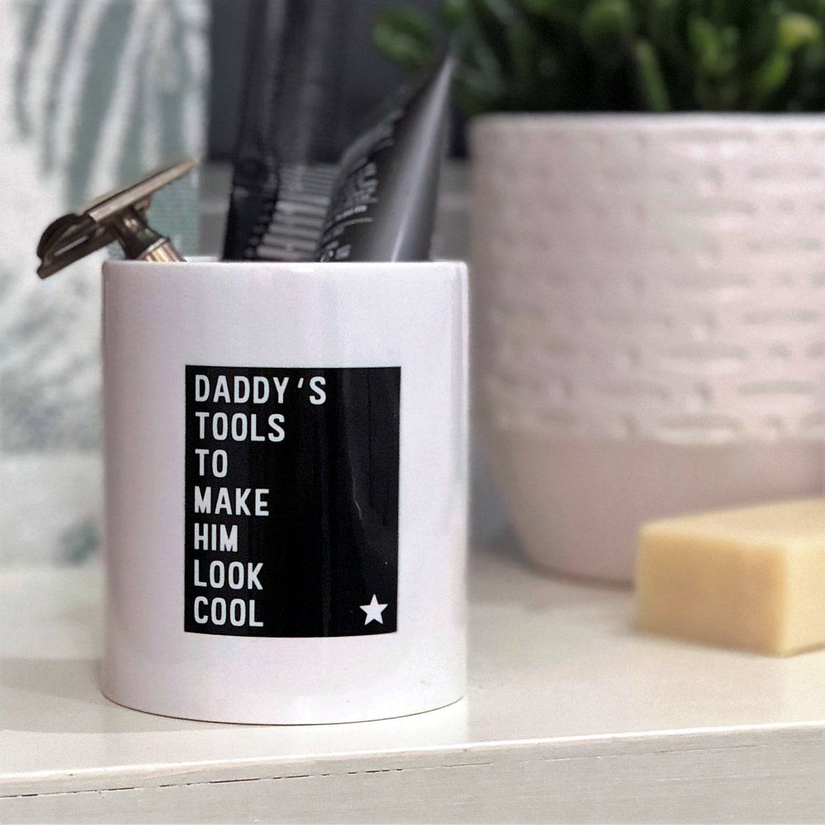 Daddys Tools To Make Him Look Cool Grooming Kit Pot