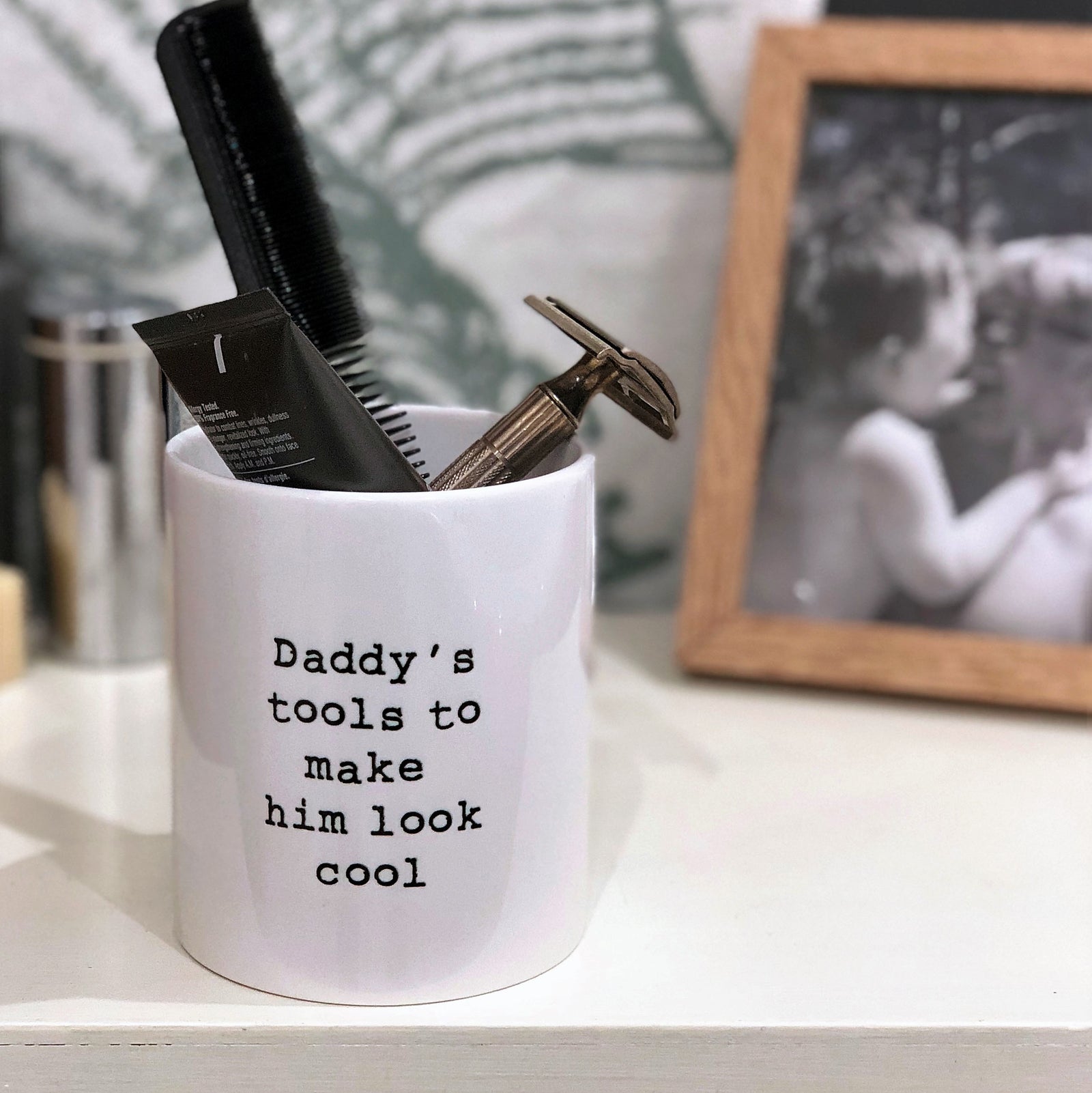 Daddys Tools To Make Him Look Cool Grooming Pot - Hendog Designs
