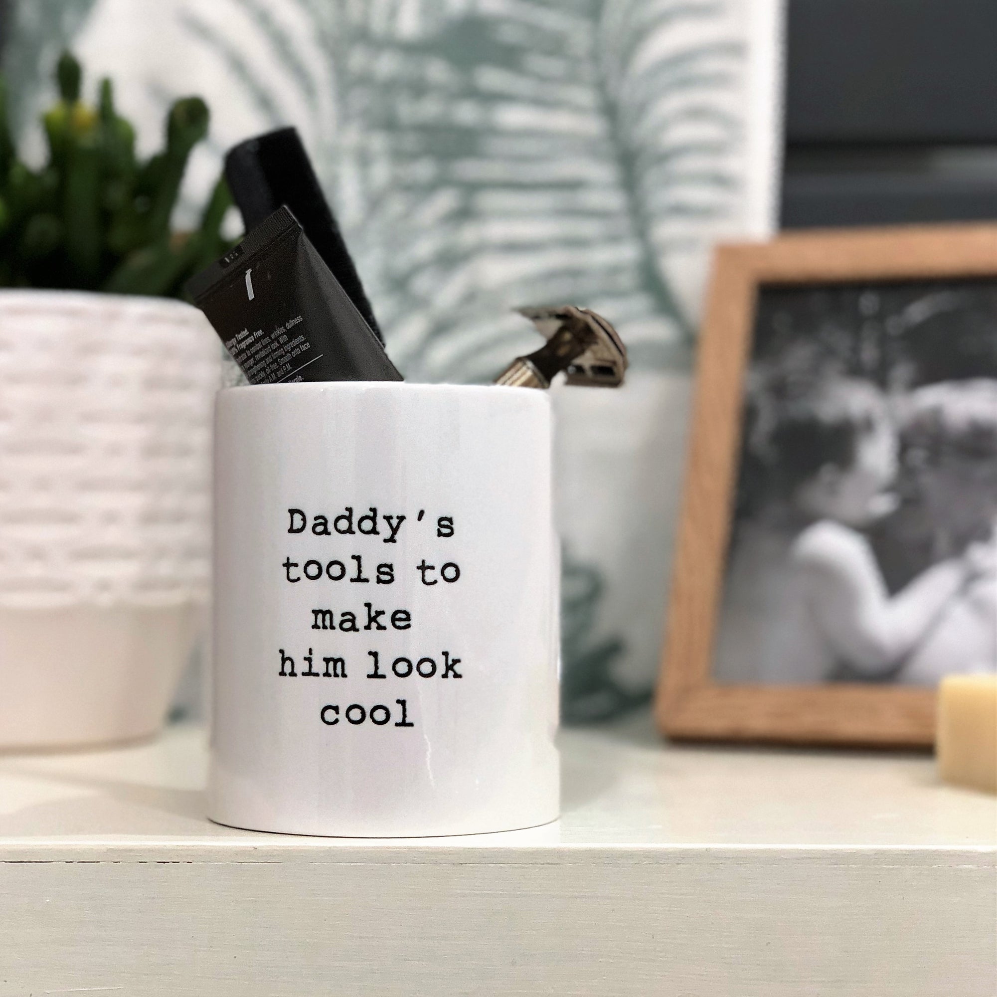 Daddys Tools To Make Him Look Cool Grooming Pot - Hendog Designs