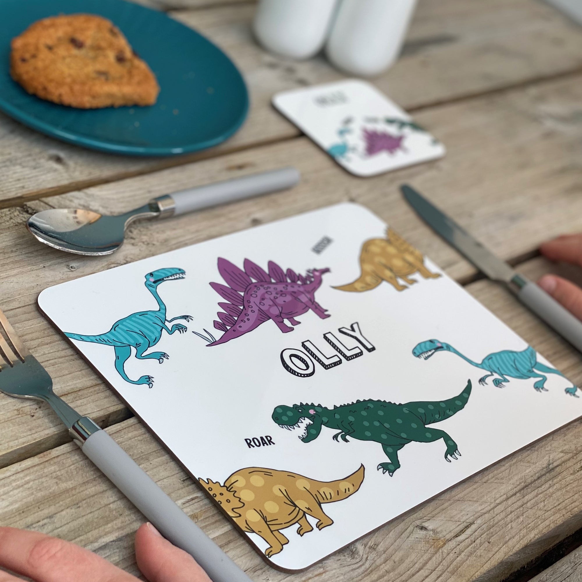 Dinosaur Placemat - Hendog Designs