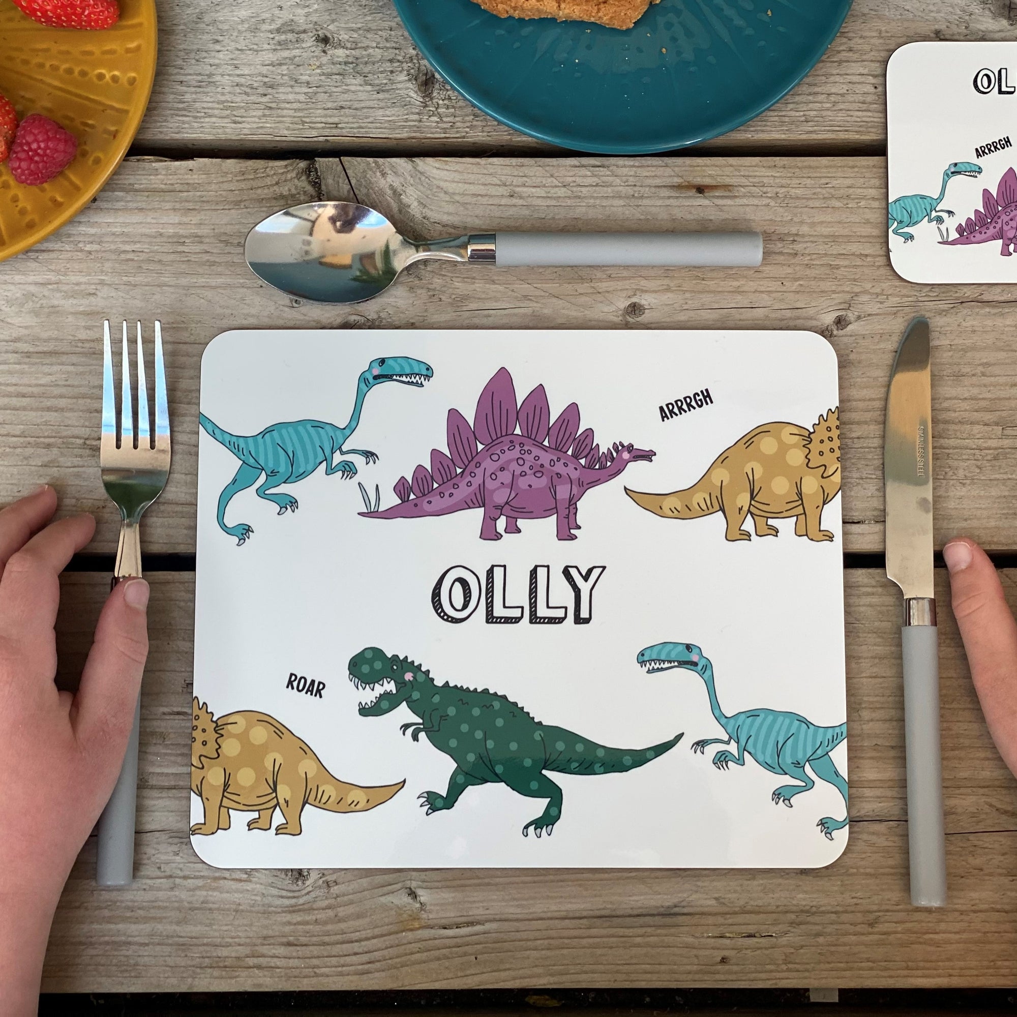 Dinosaur Placemat - Hendog Designs