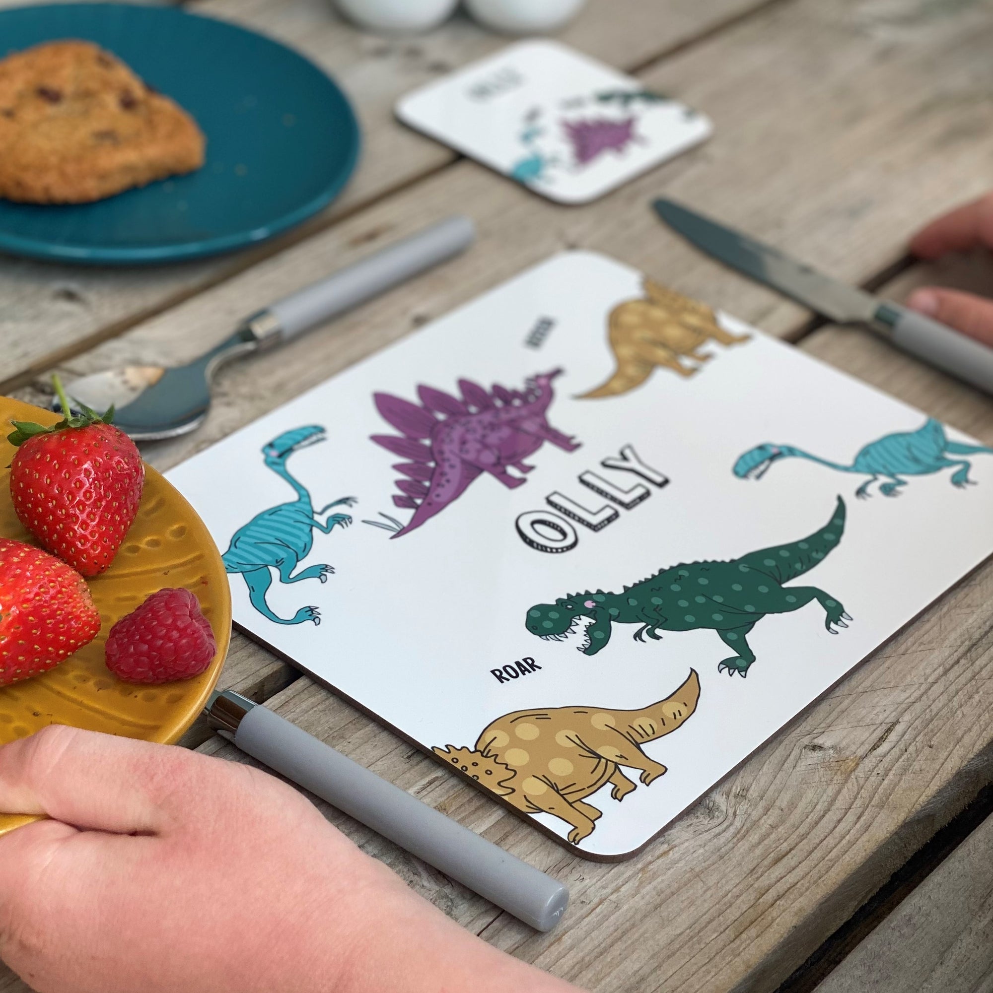 Dinosaur Placemat - Hendog Designs