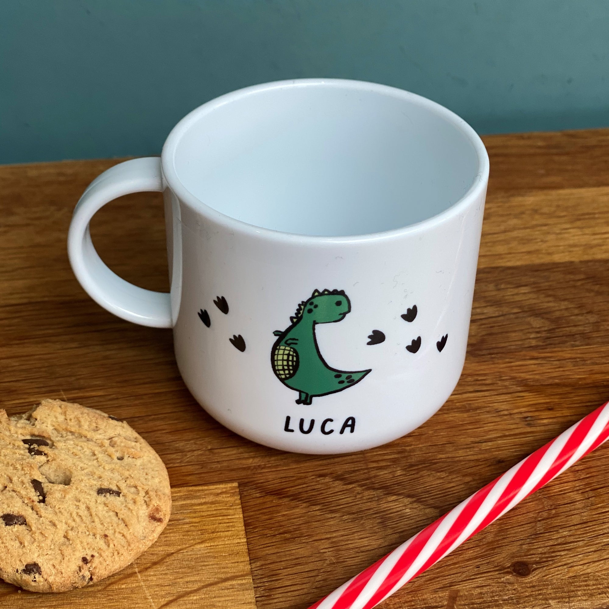 Cartoon T Rex Mini Plastic Cup