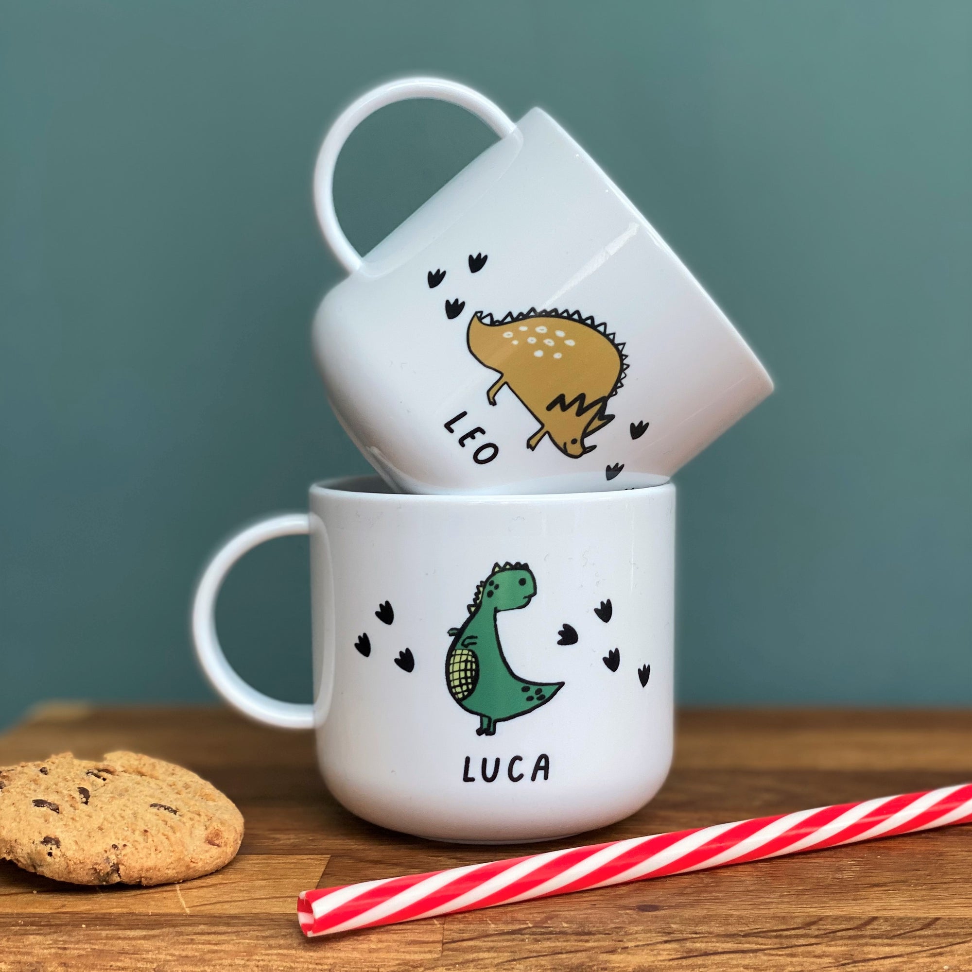 Cartoon T Rex Mini Plastic Cup