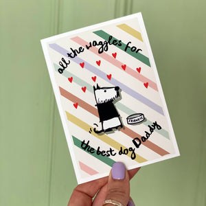 Dog Daddy Father's Day Card