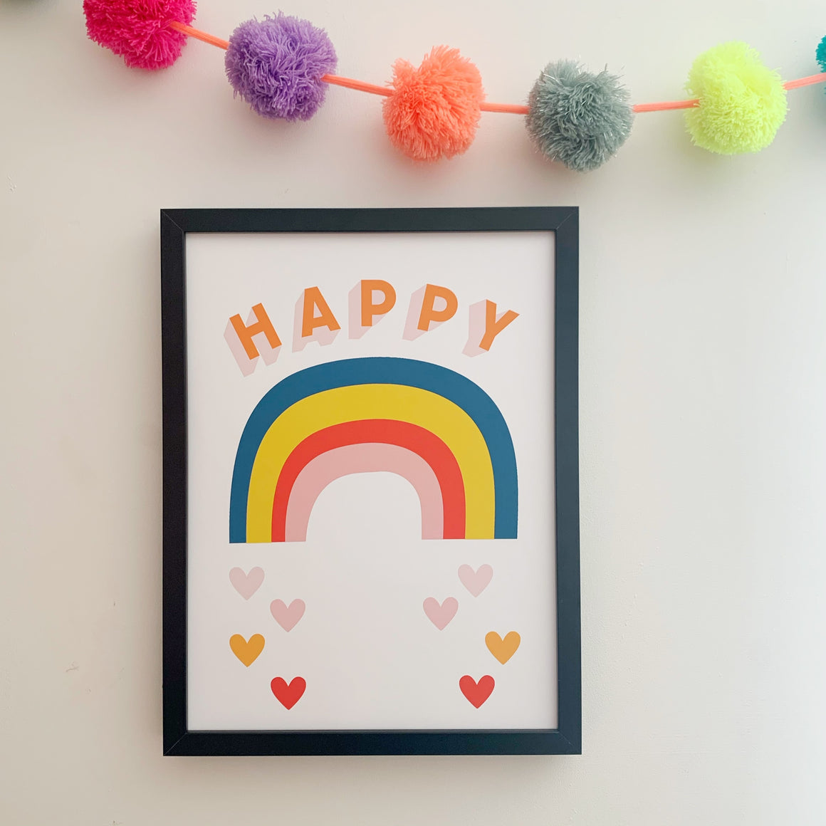 Happy Rainbow Print