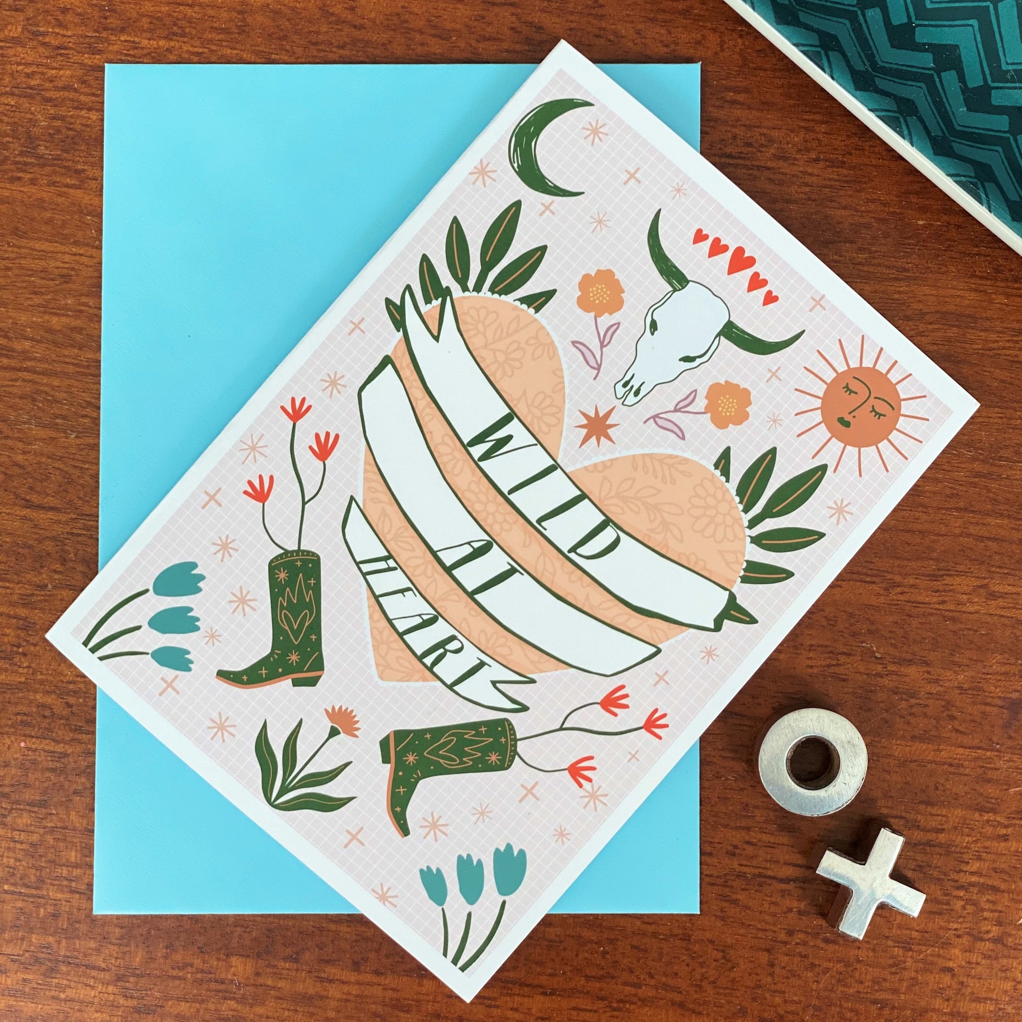 Wild At Heart Boho A6 Card