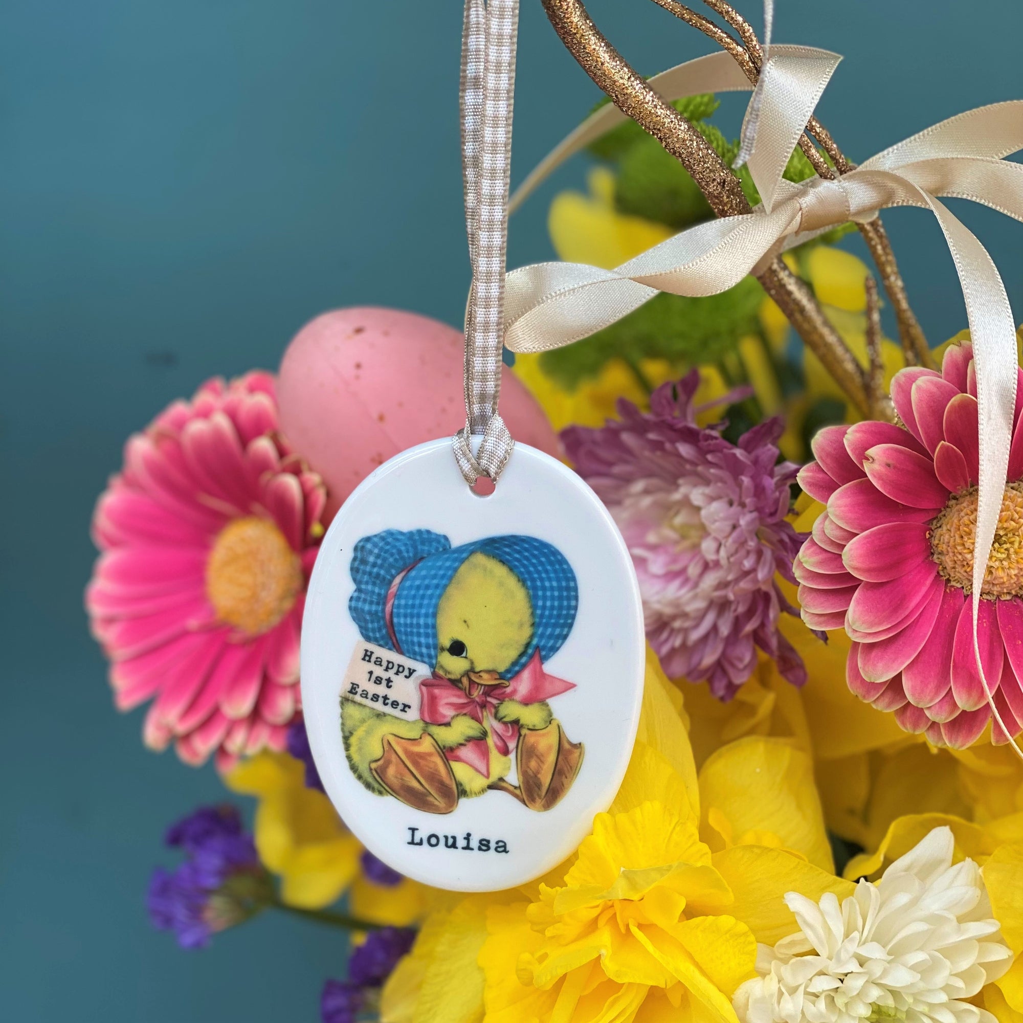 Ceramic Easter Keepsake Decoration