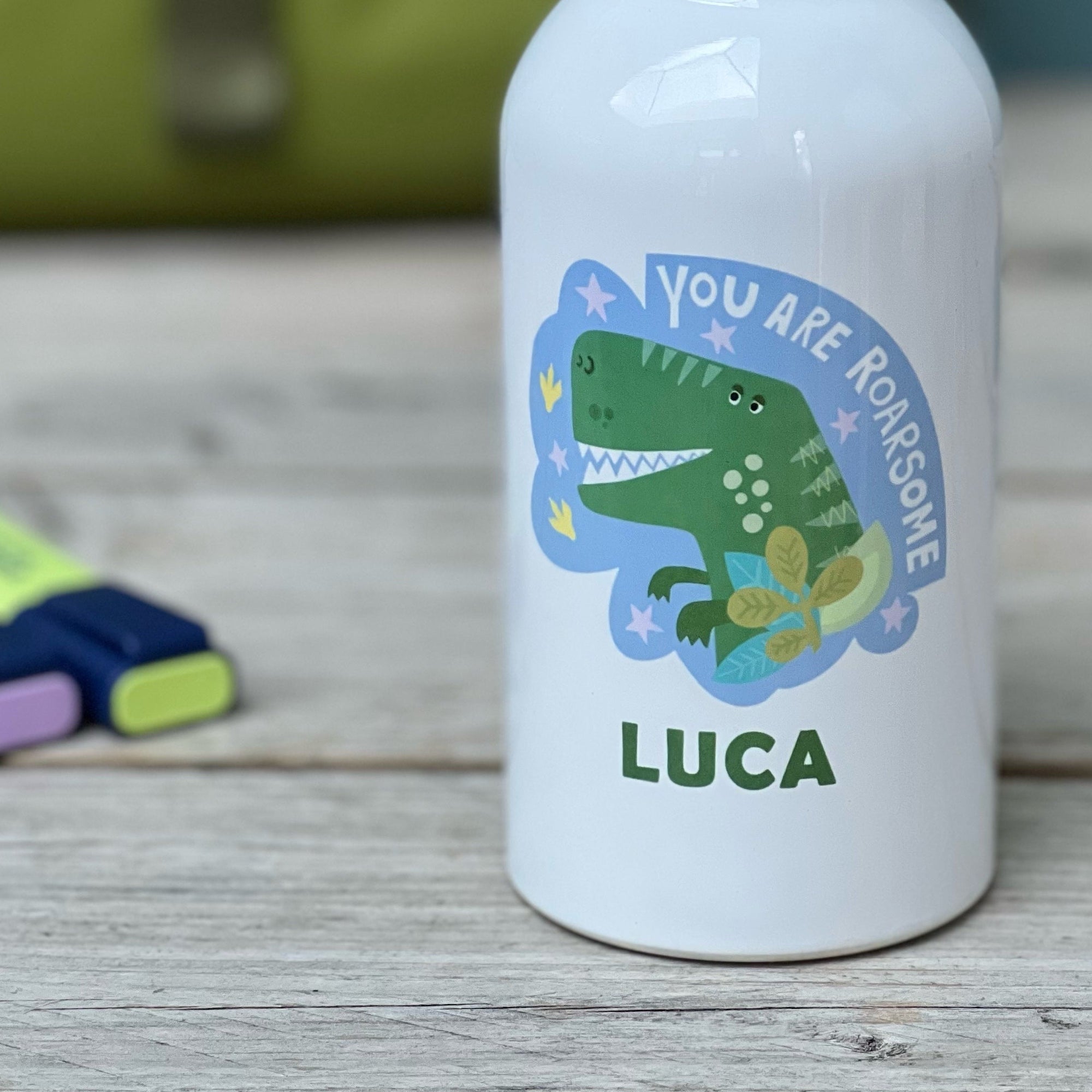 You Are Roarsome Dinosaur Water Bottle