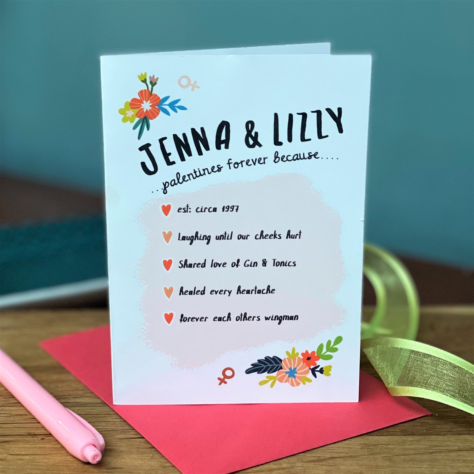 Palentines Forever Card