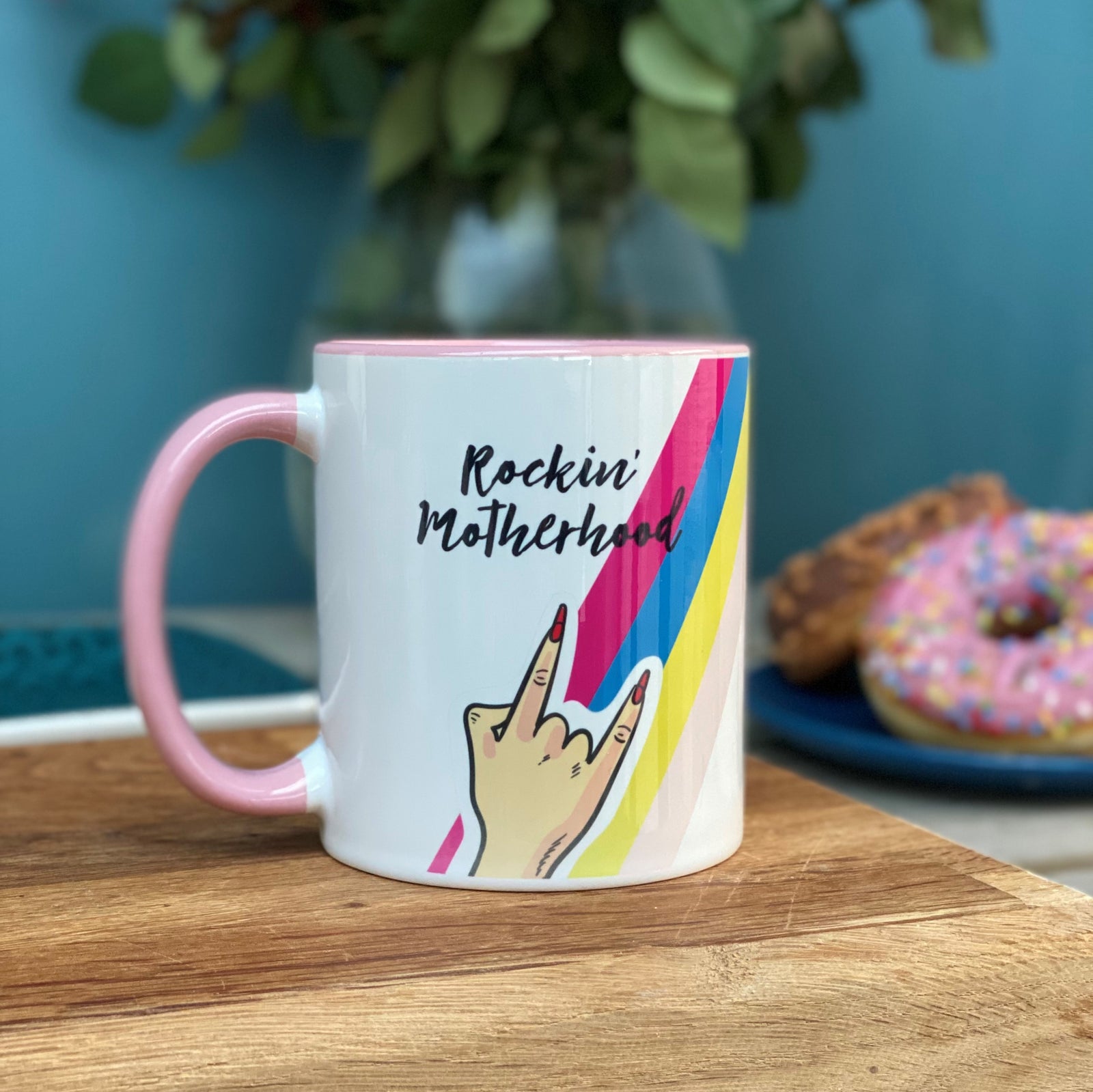 Rockin' Motherhood China Mug - Hendog Designs