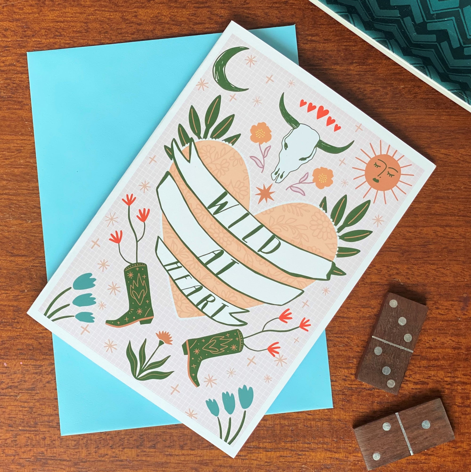 Wild At Heart Boho A6 Card