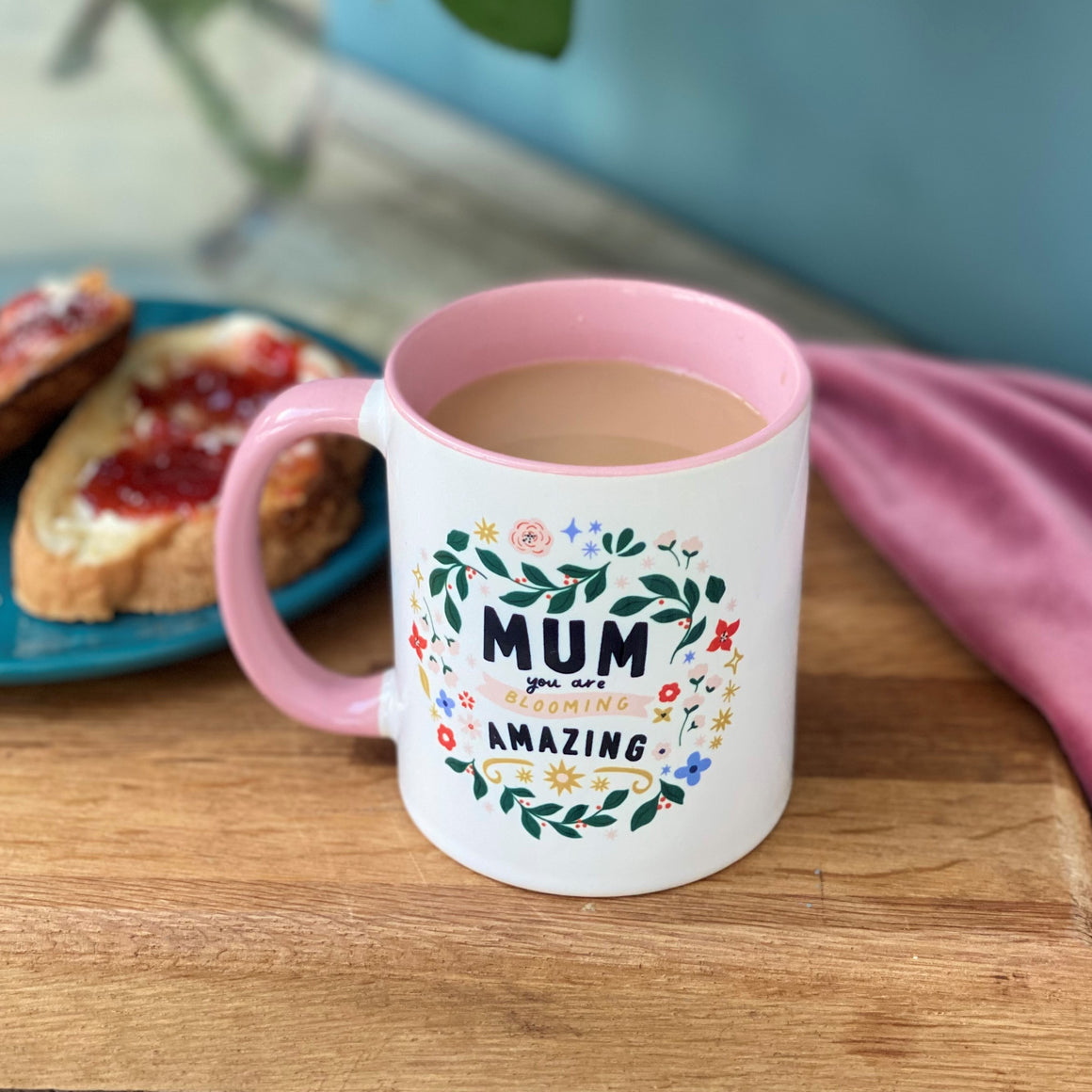 Mum you are Blooming Amazing Floral Mug