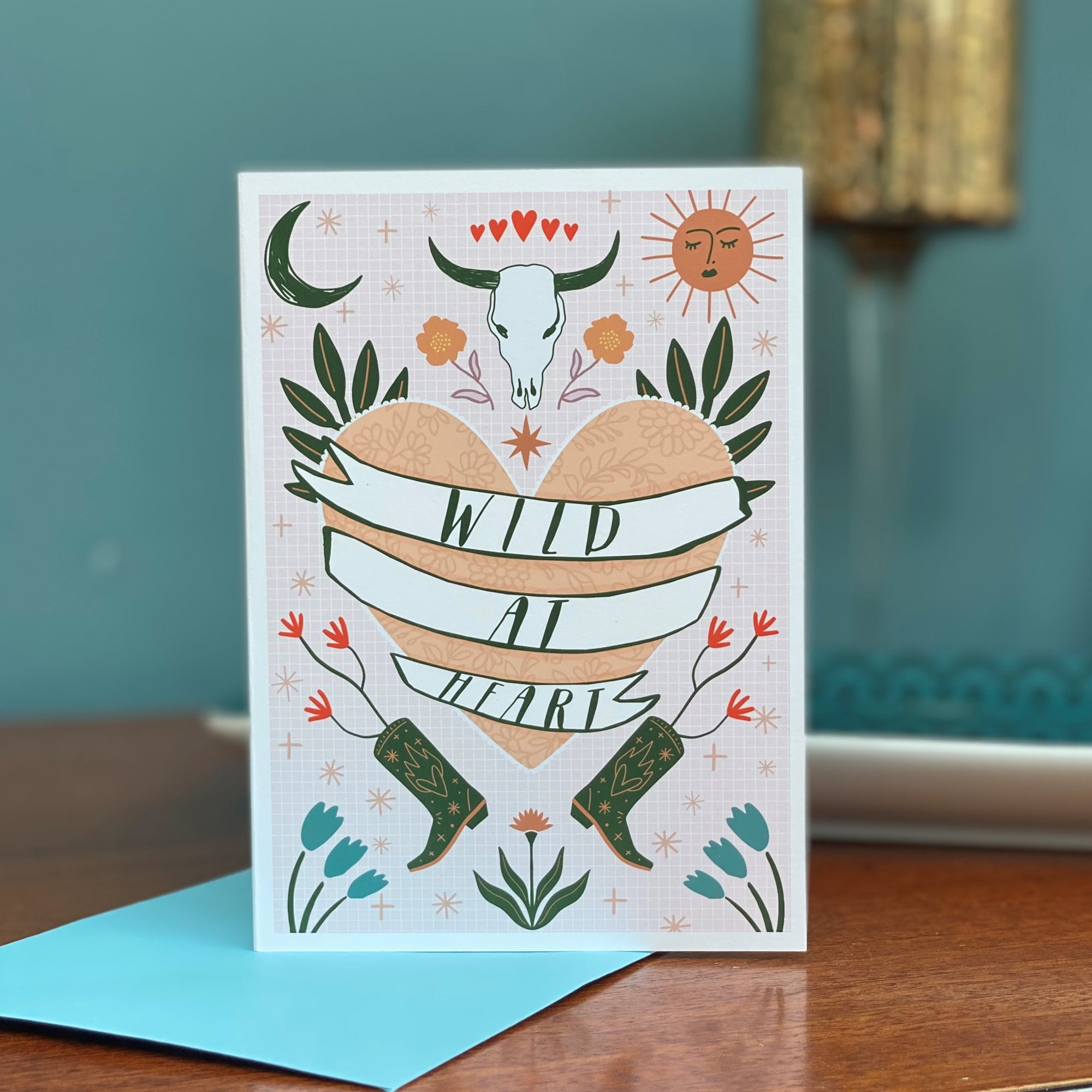 Wild At Heart Boho A6 Card