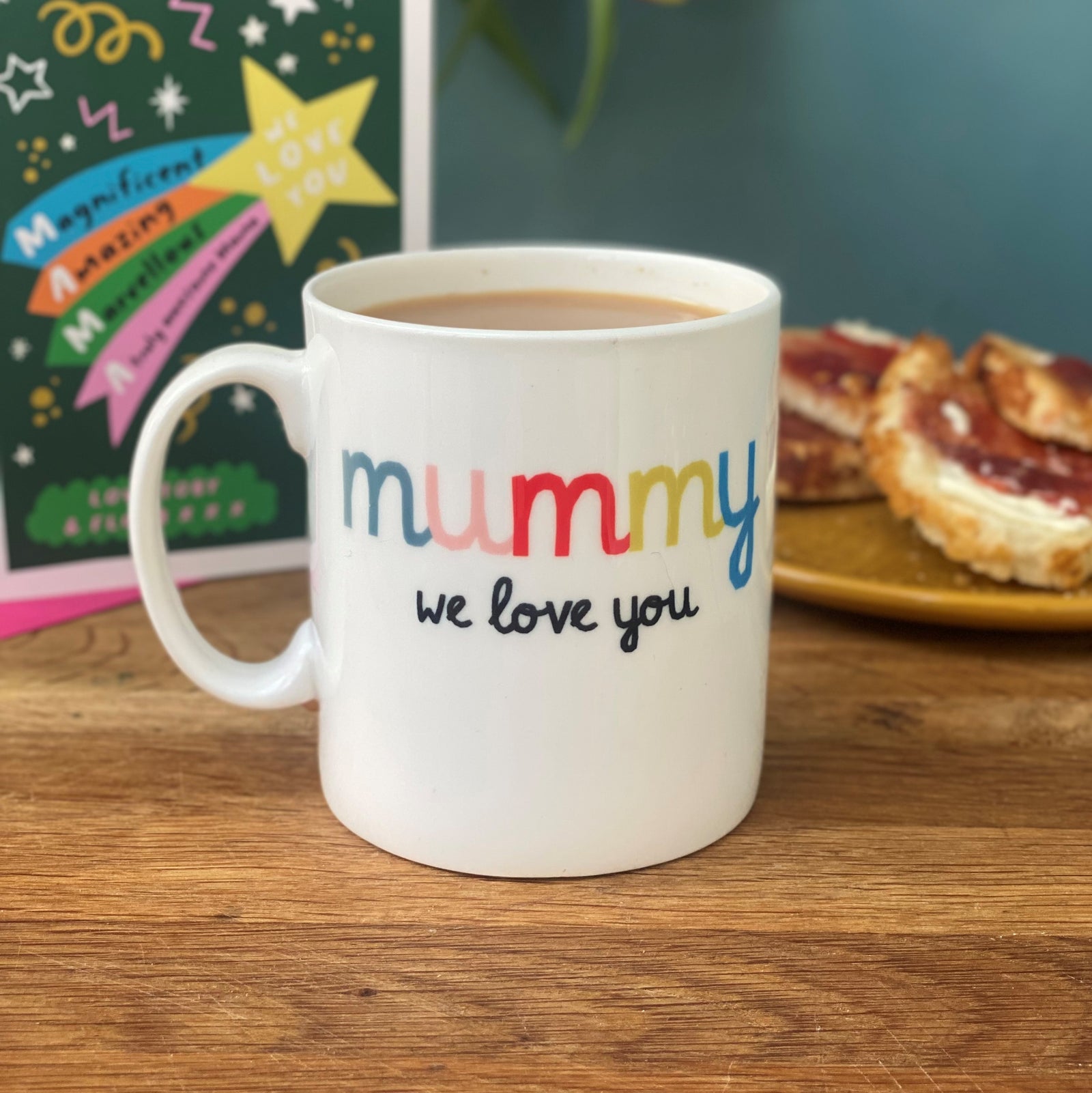 Bone China Mummy I/We Love You Mug