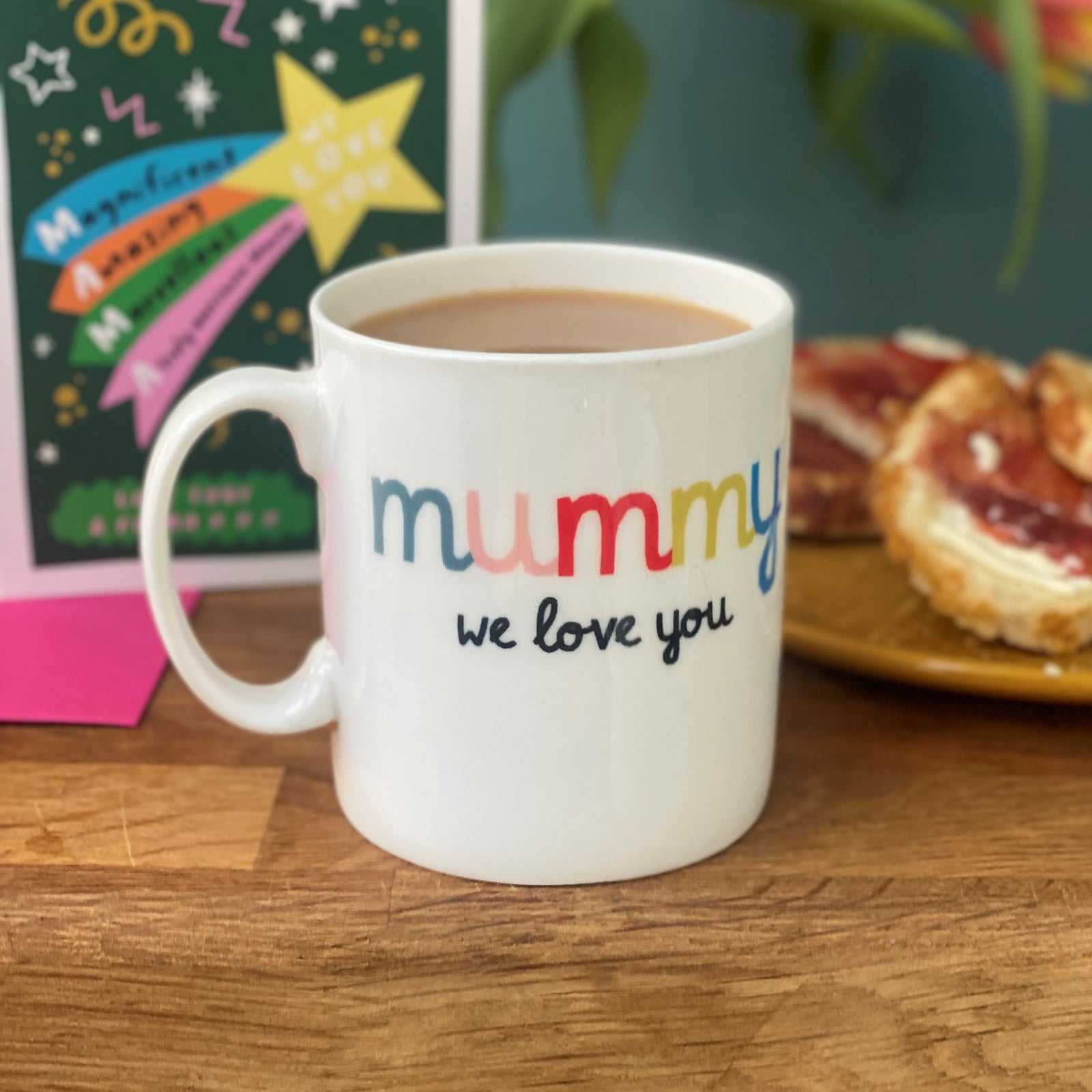 Bone China Mummy I/We Love You Mug