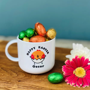 Happy Easter Chick Mini Plastic Cup