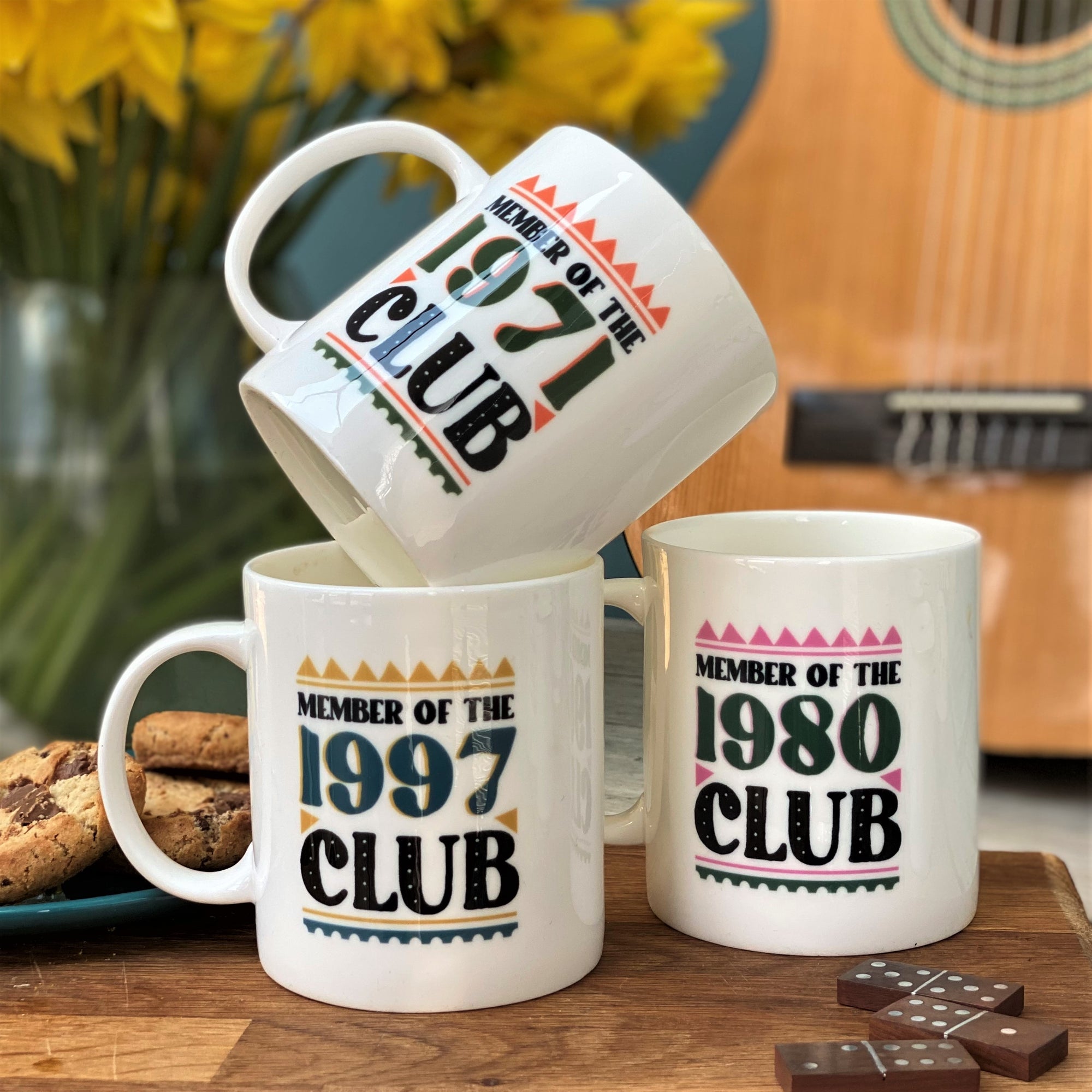 Birth Year Statement Bone China Mug