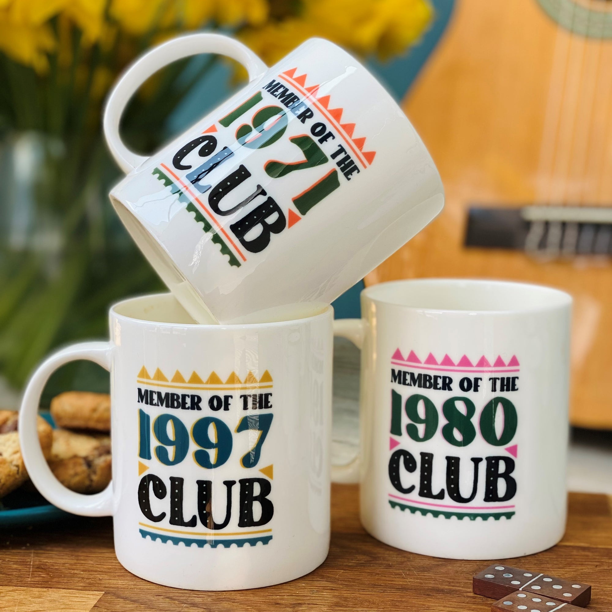 Birth Year Statement Bone China Mug