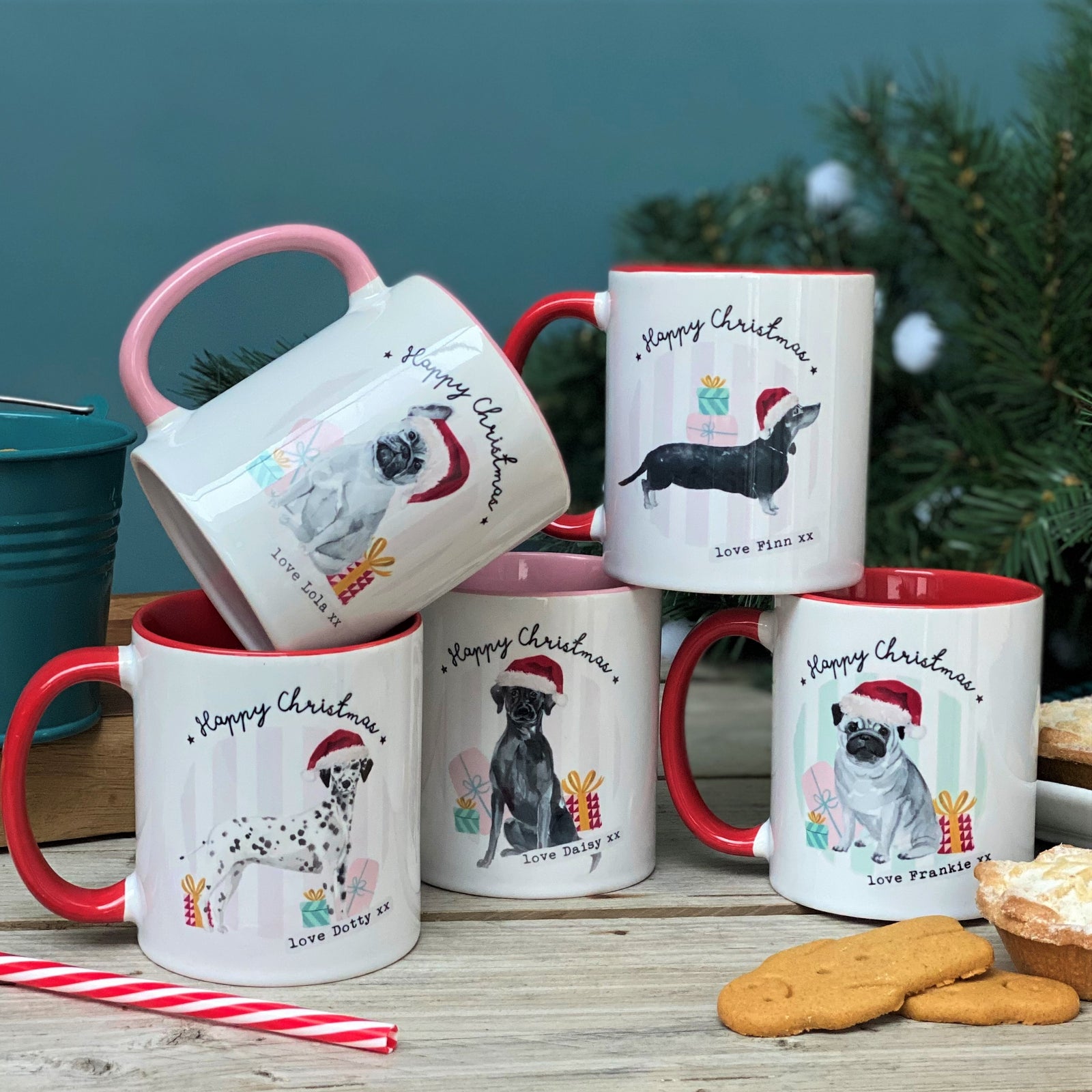 Christmas Mug From The Dog