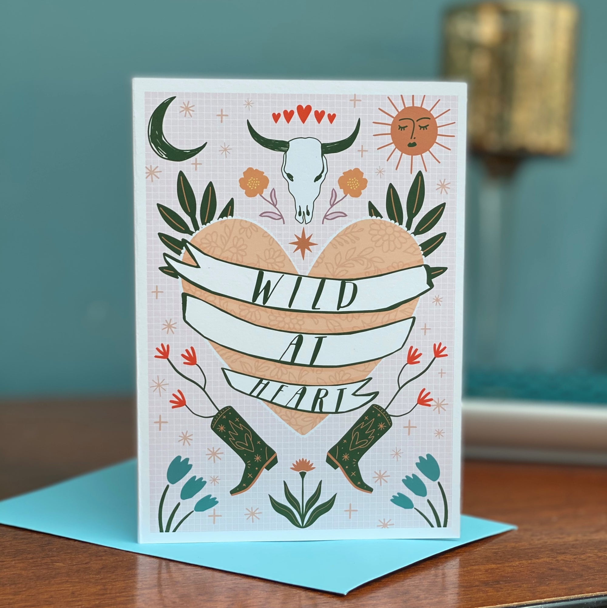 Wild At Heart Boho A6 Card