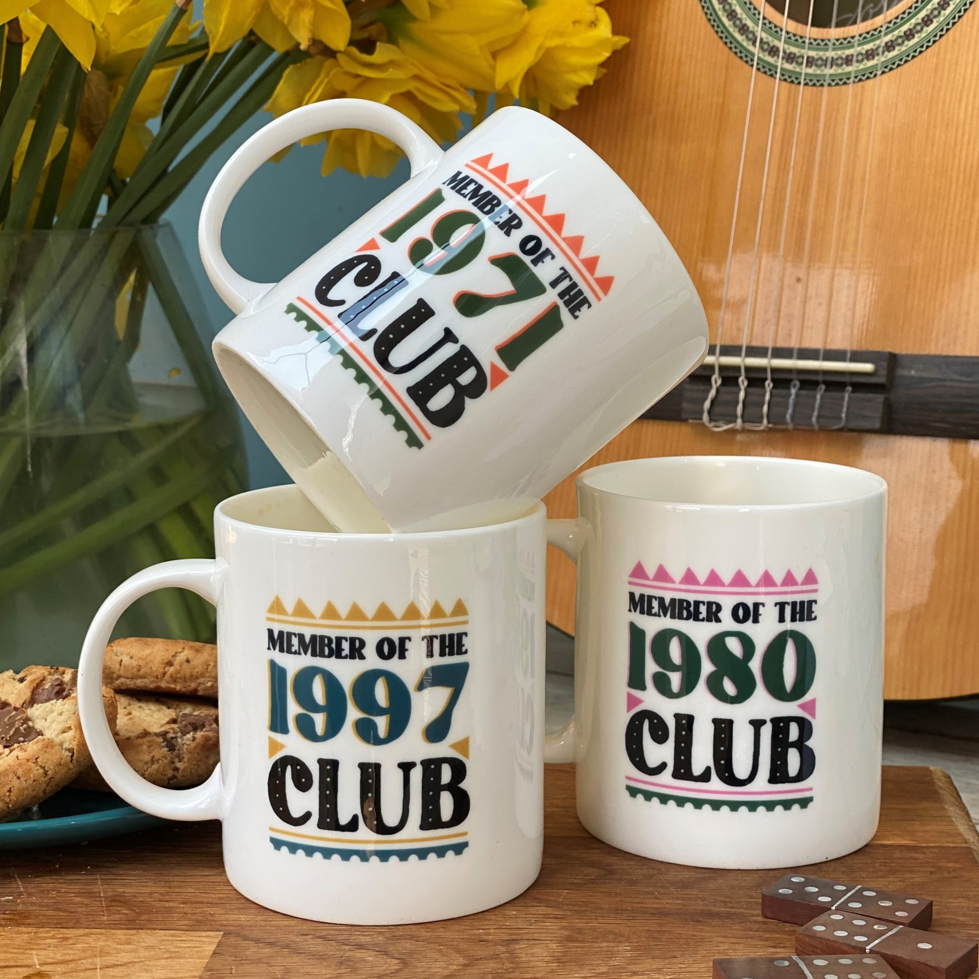 Birth Year Statement Bone China Mug