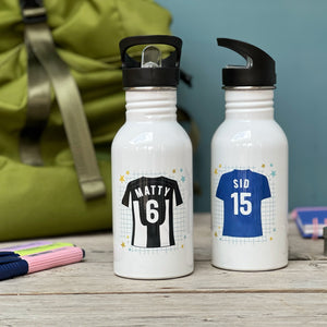 Football Strip Water Bottle