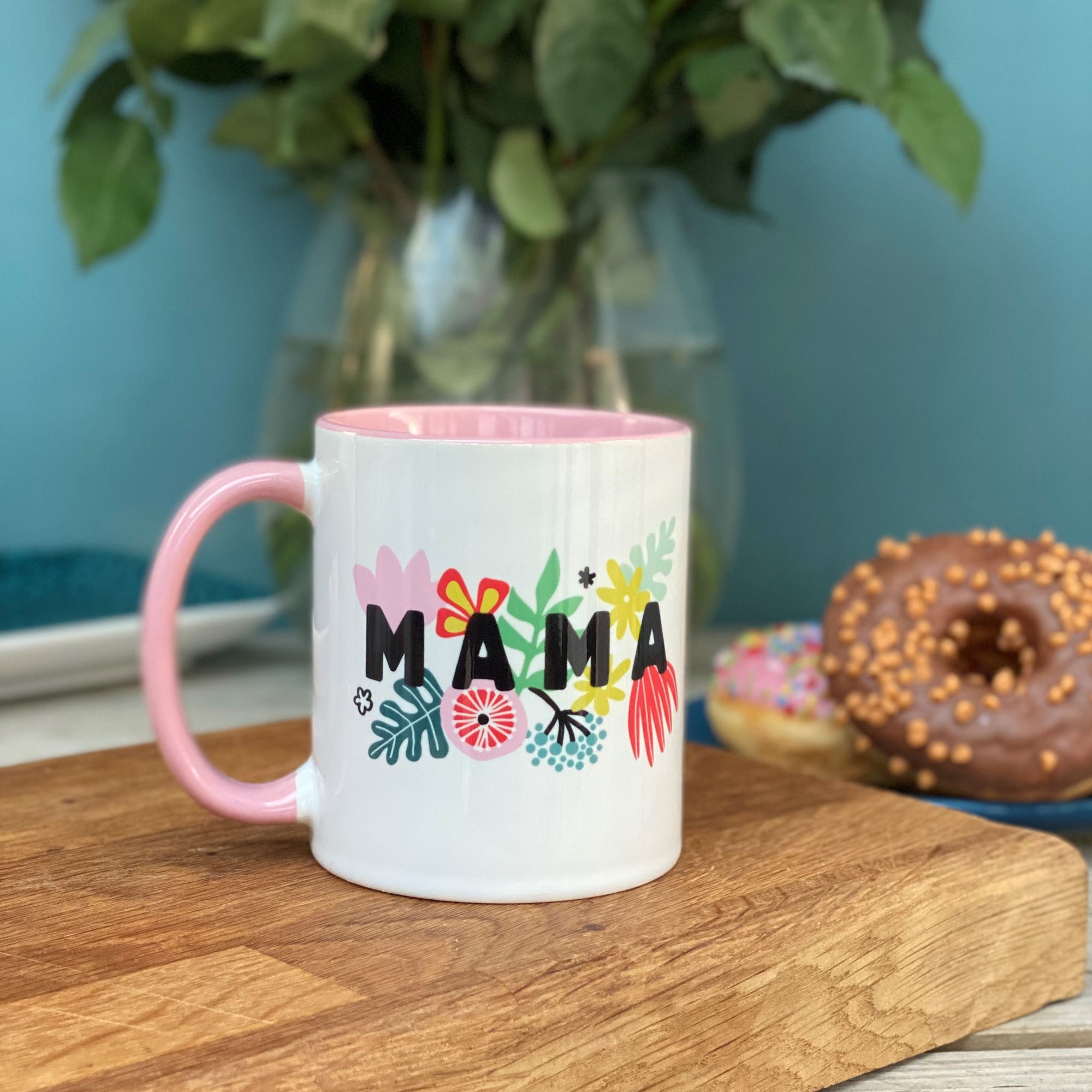 Floral Mama China Mug