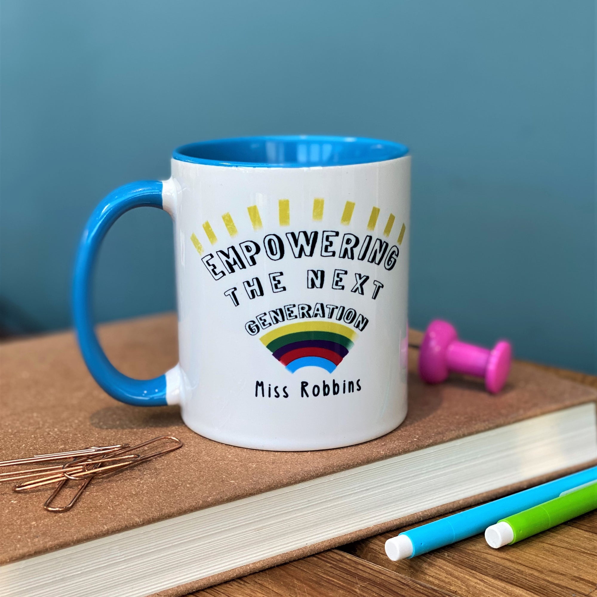 Teacher China Mug - Empowering The Next Generation