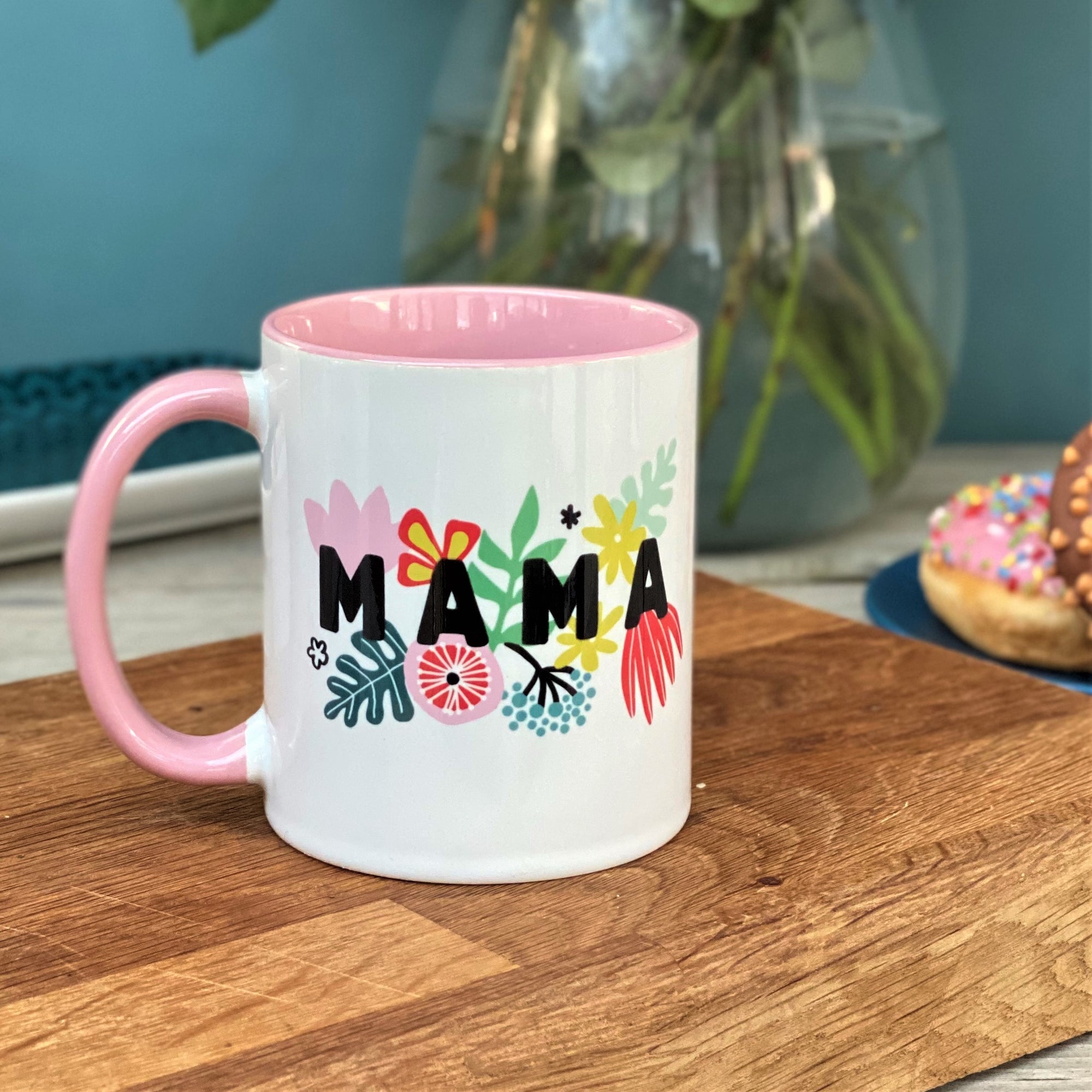 Floral Mama China Mug