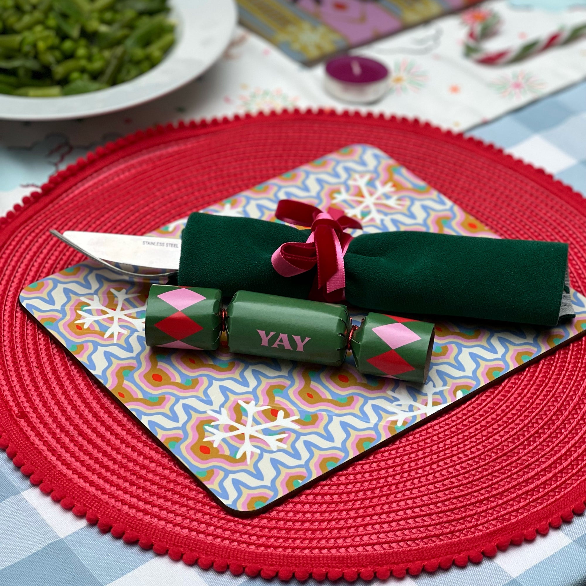 Vibrant Christmas Placemats