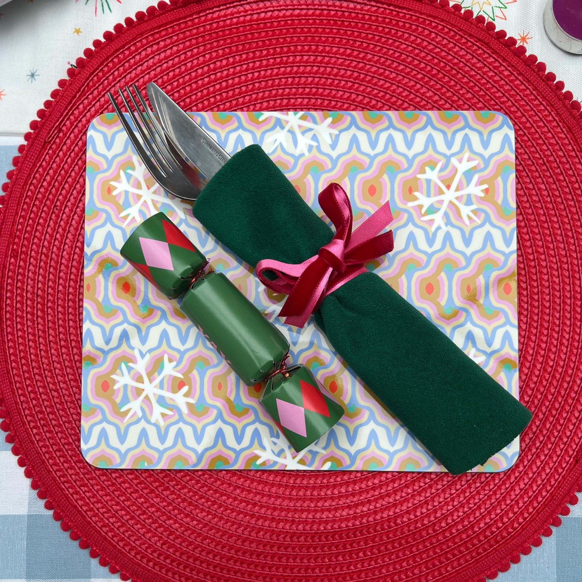 Vibrant Christmas Placemats