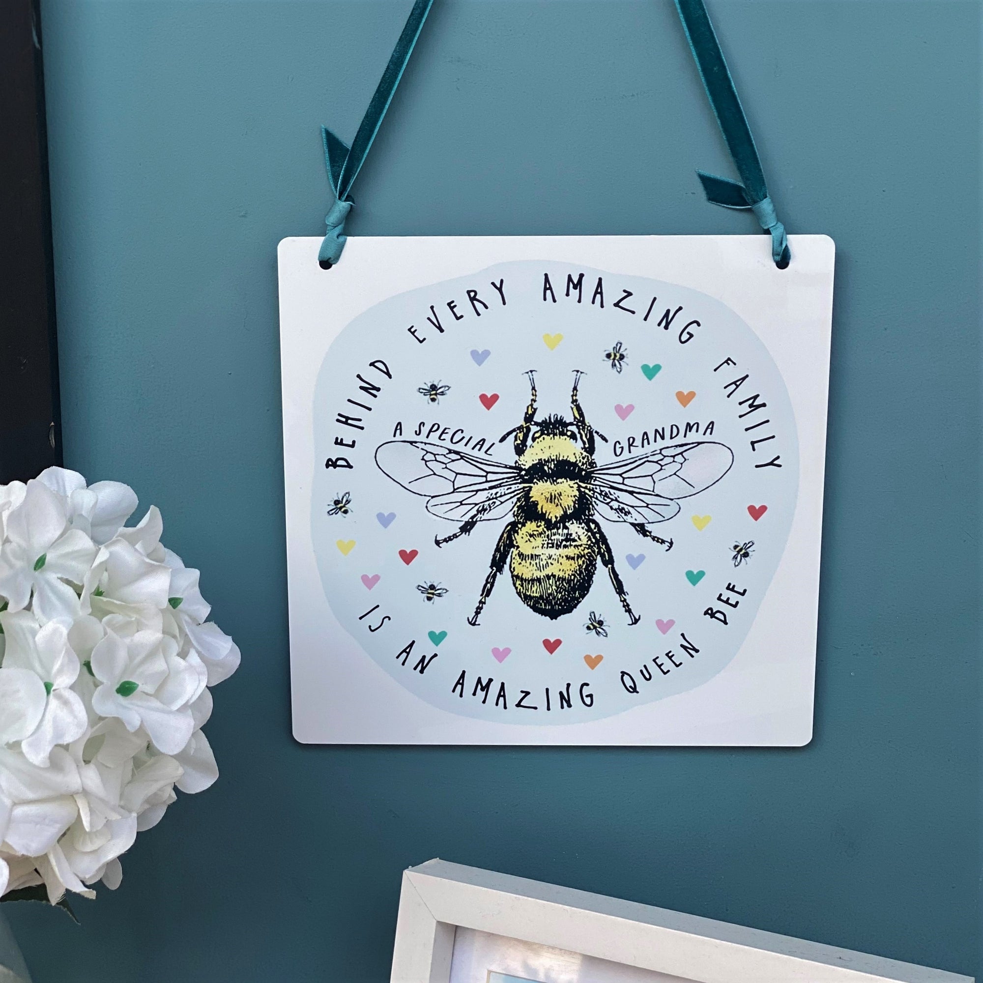 Queen Bee Personalised Metal Sign