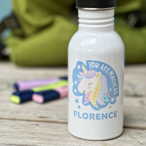 You Are Magical Unicorn Water Bottle