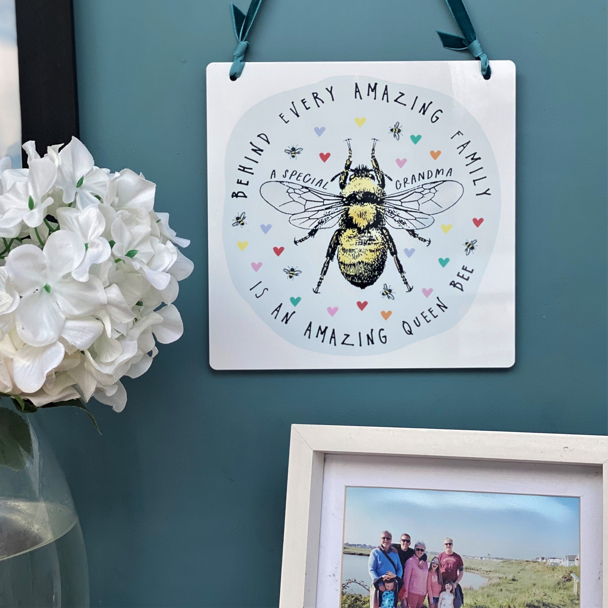 Queen Bee Personalised Metal Sign