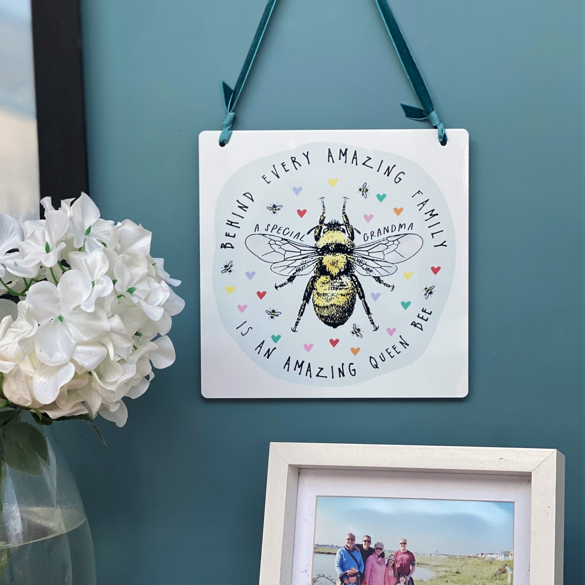 Queen Bee Personalised Metal Sign