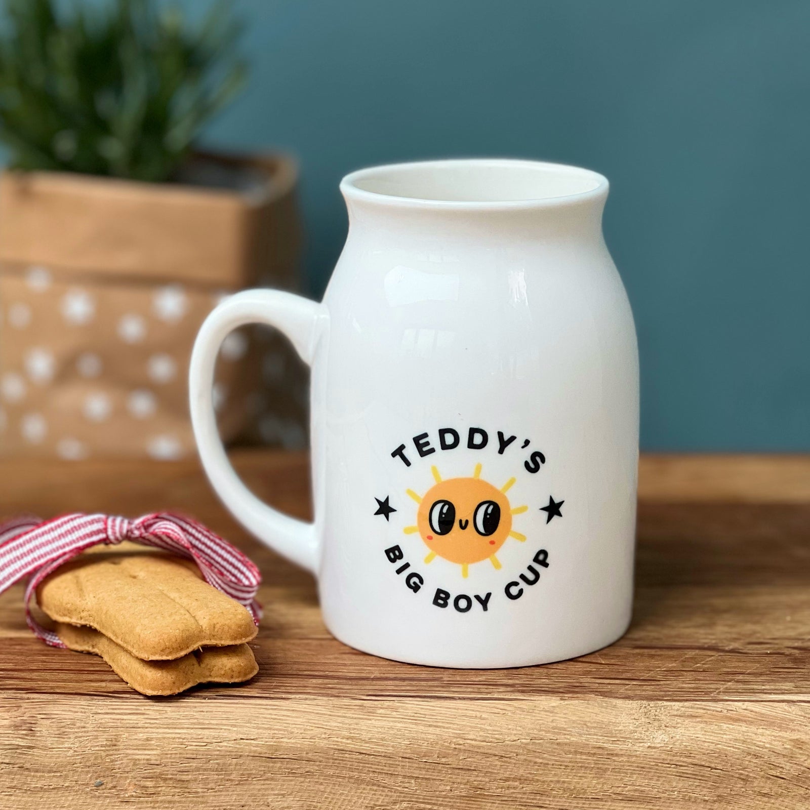 Retro Sunshine Luxury Bone China Milk Mug