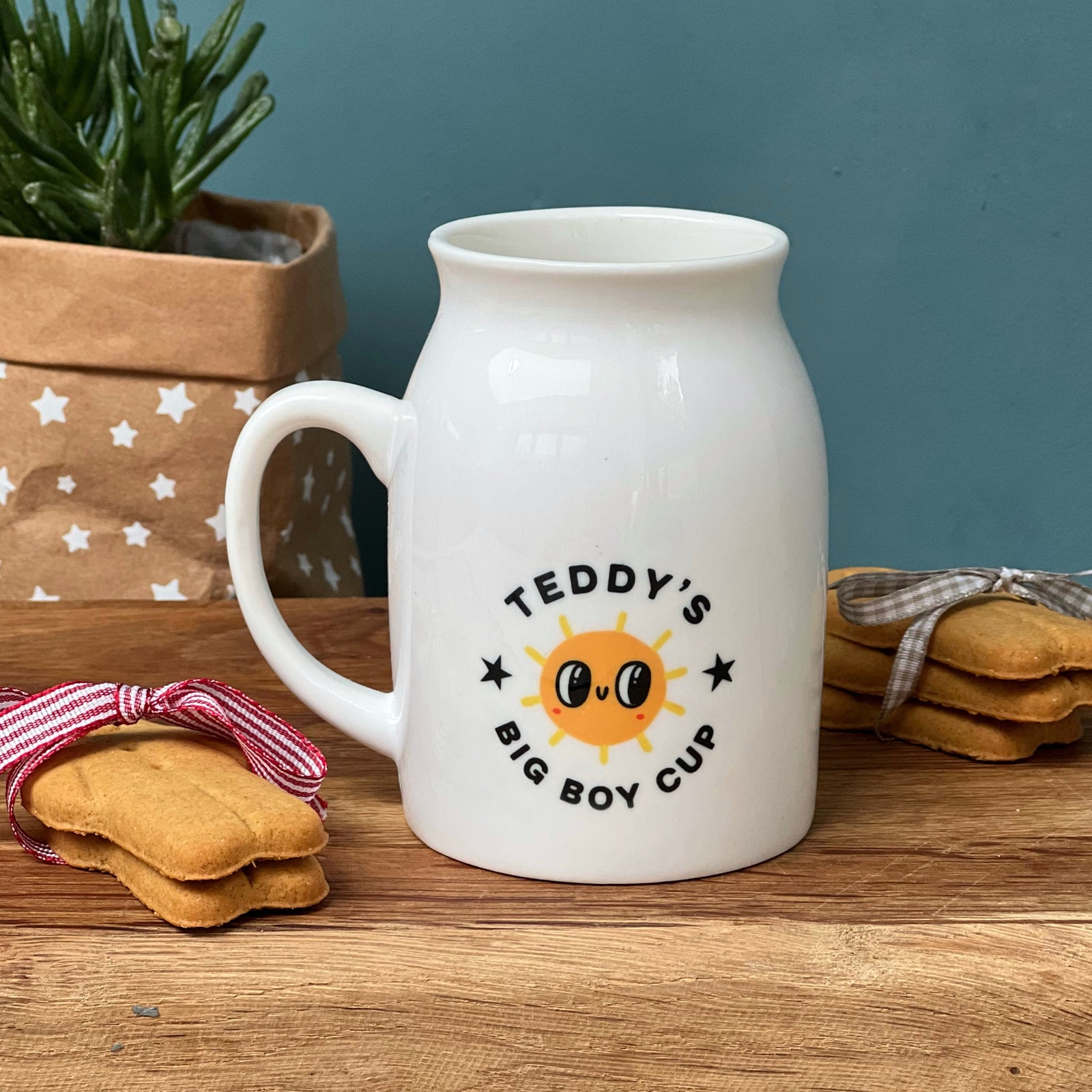 Retro Sunshine Luxury Bone China Milk Mug