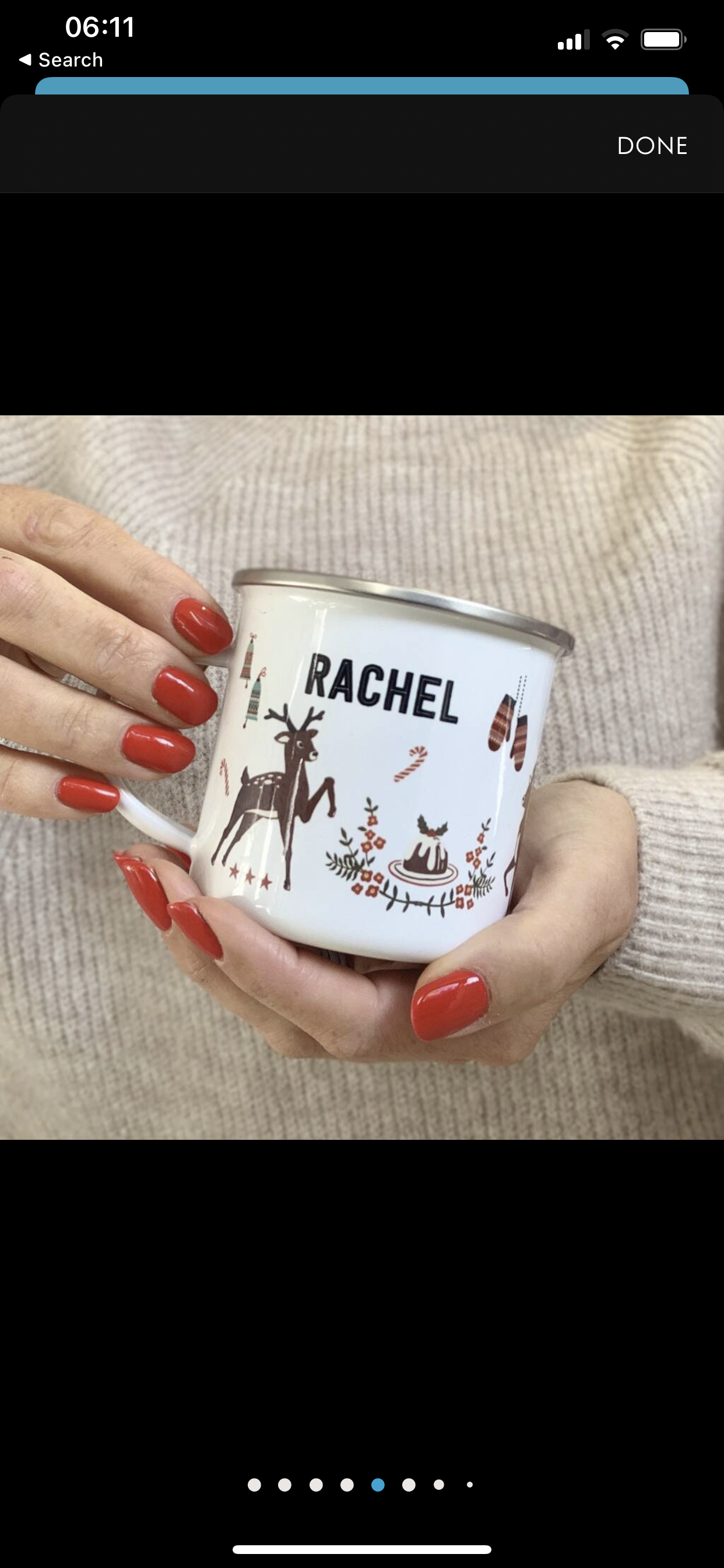 Kitsch Christmas Enamel Mugs