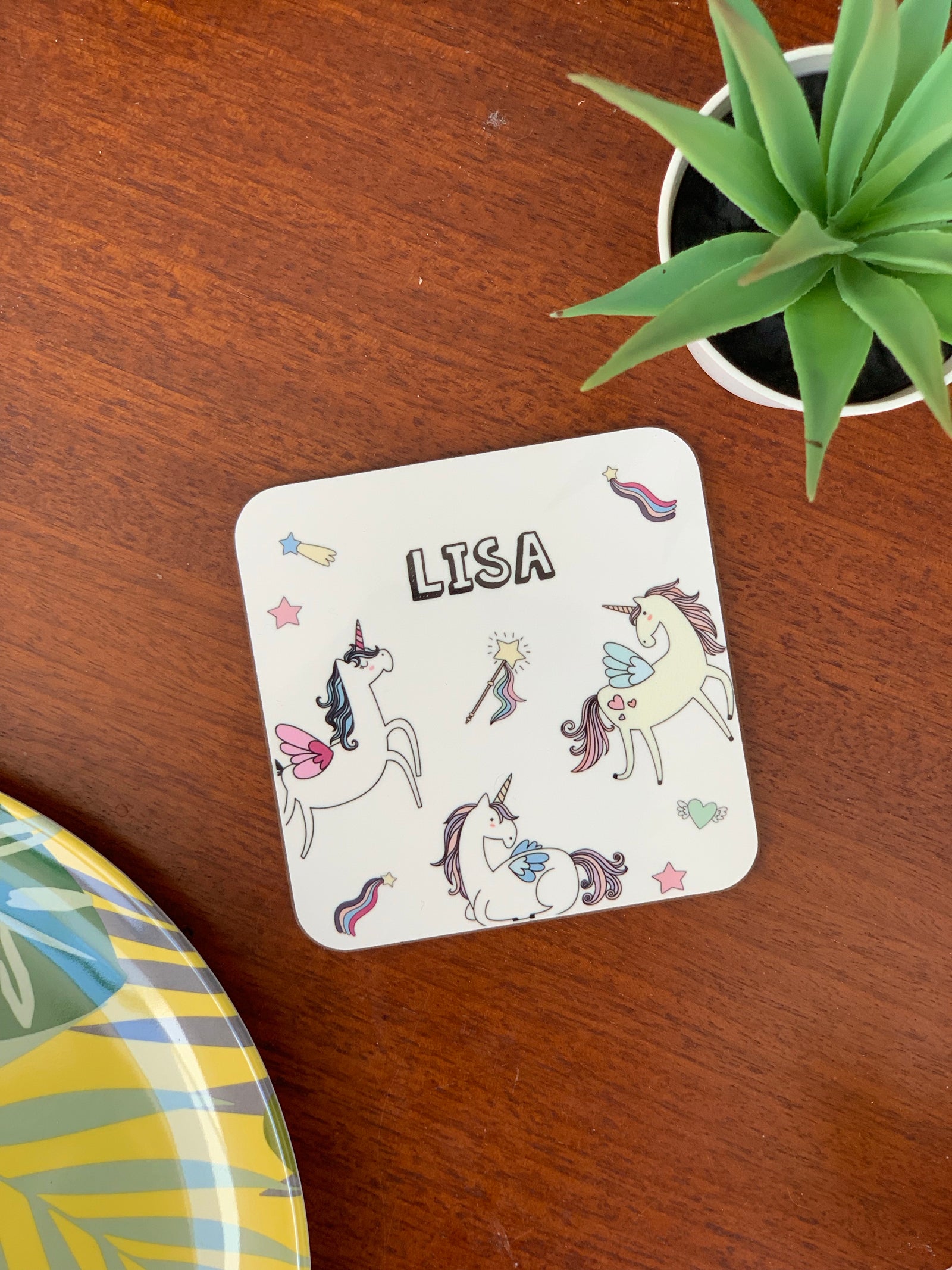 Unicorns Coaster - Hendog Designs