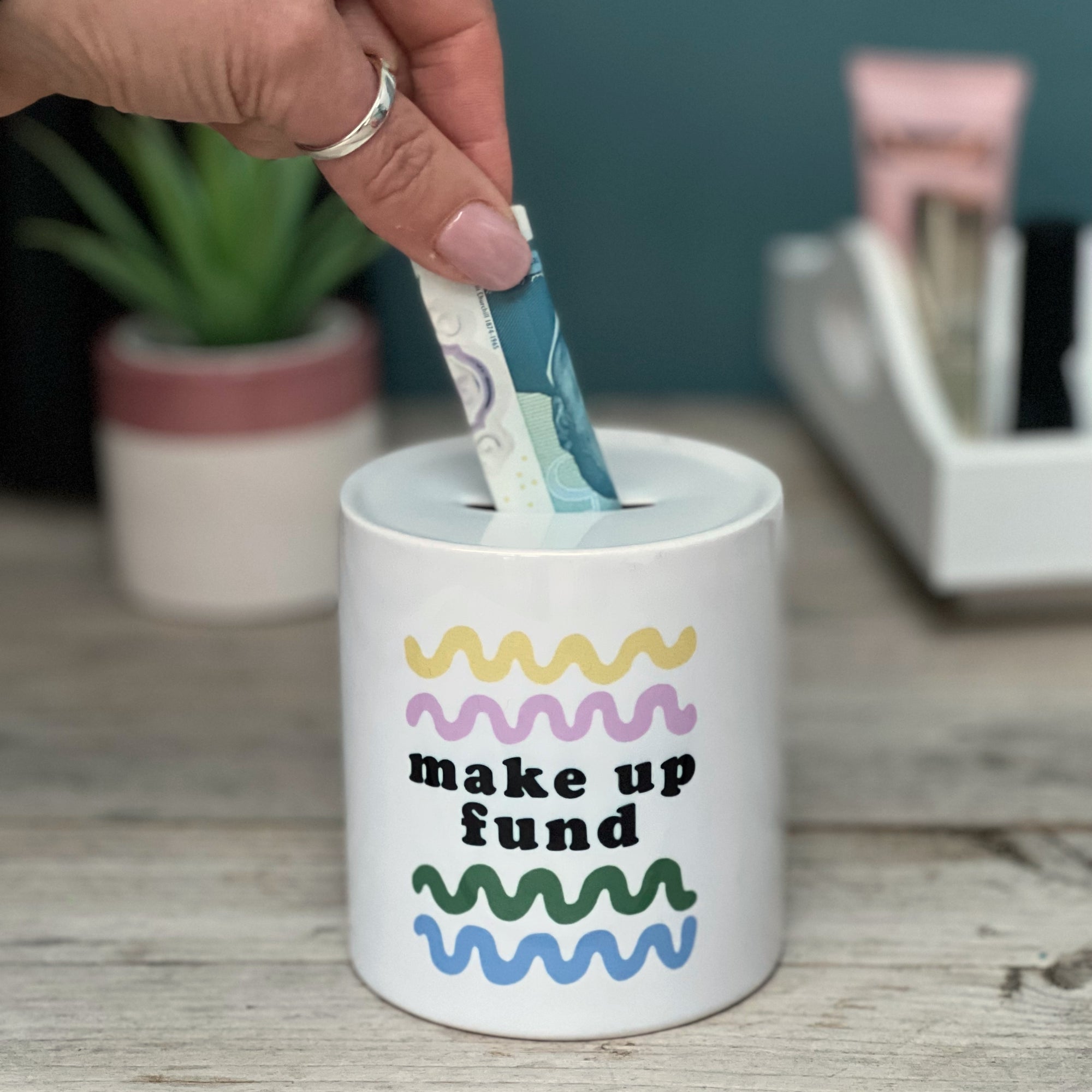 Make Up Fund Money Box