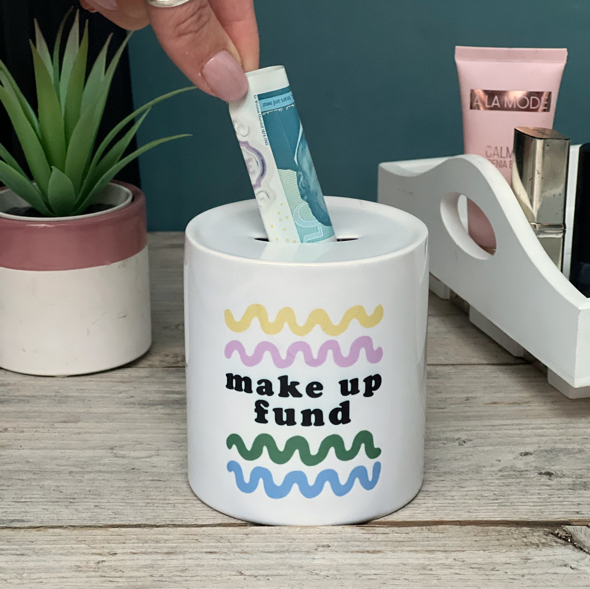 Make Up Fund Money Box